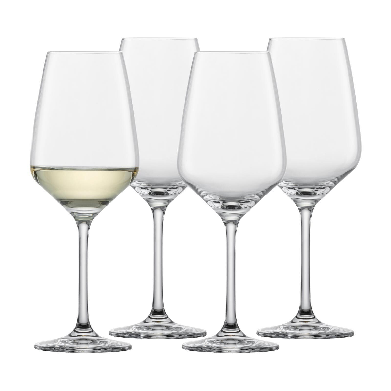 SCHOTT-ZWIESEL Weißweinglas Tulip Weißweingläser 356 ml 4er Set, Glas