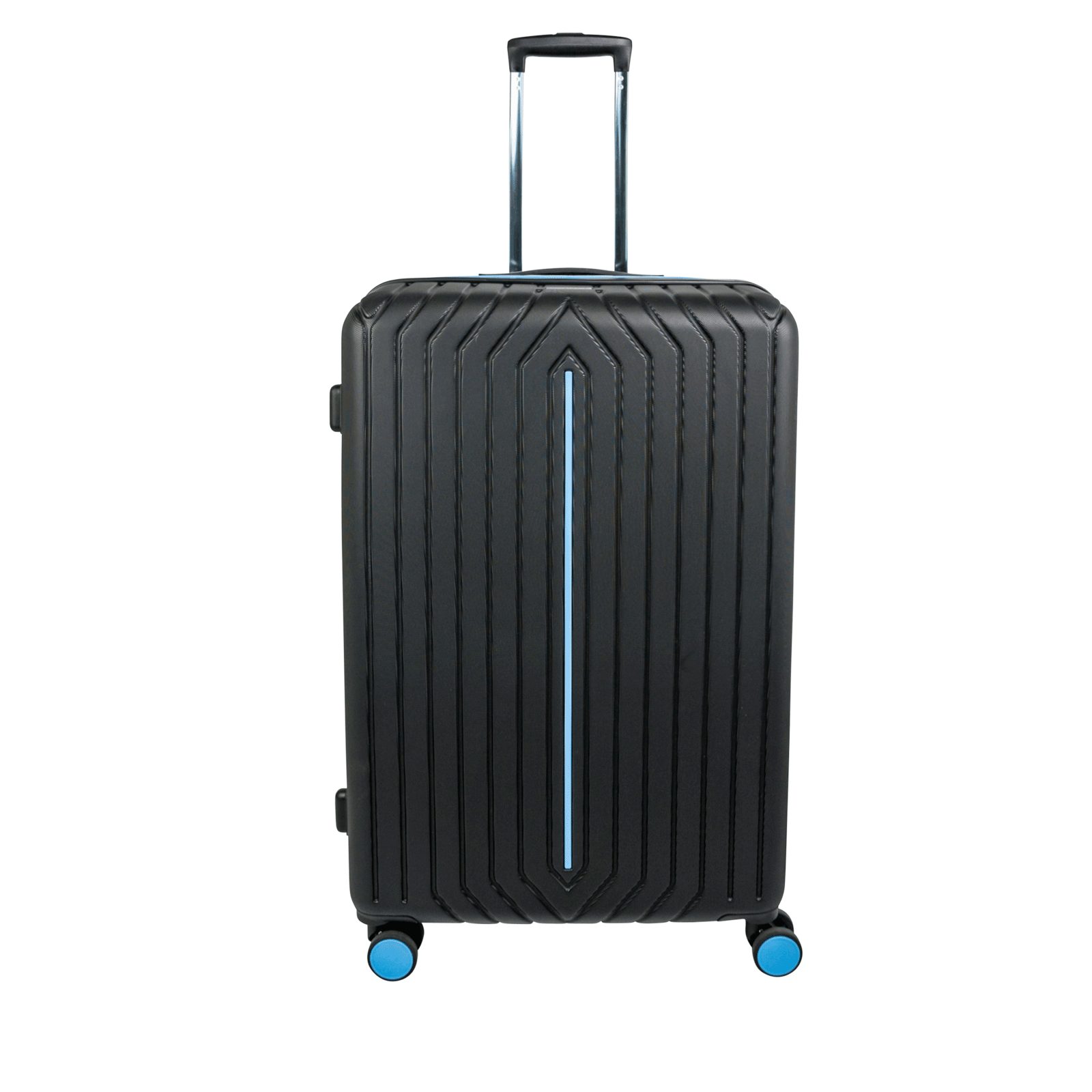 Crosstravel Kofferset Atlanta, 4 Rollen, (3 tlg., Hartschalen Trolley Set), Robuste Hartschale mit TSA-Schloss und Innen-Organizer