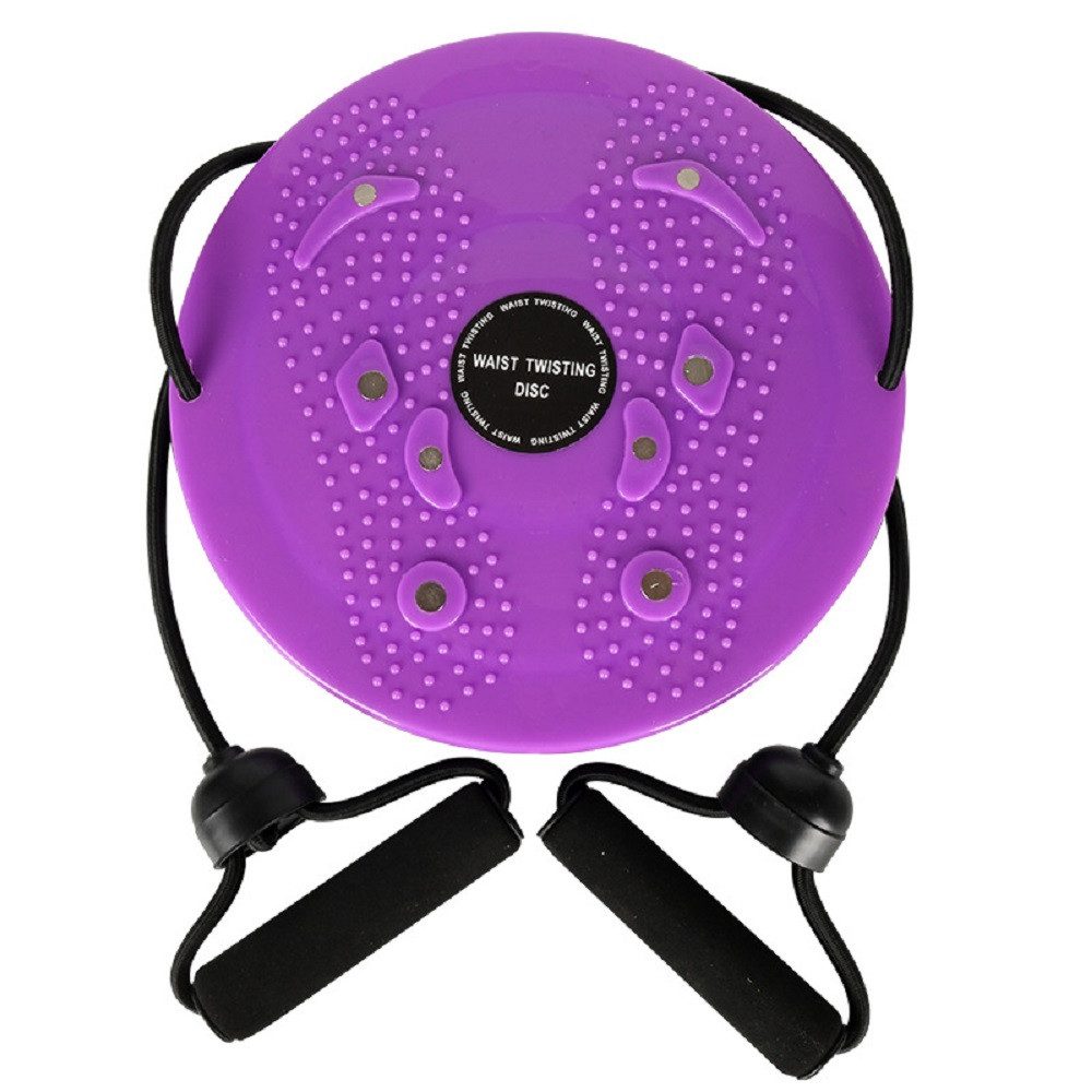 AURIVION Bauchtrainer Ab Twister Balance Board für Taille & Bauch Training (Set, 1-St., Waist Disc für Body Shaping und Körpertraining), Drehplatte Fitness Board für Zuhause Workout & Übungen
