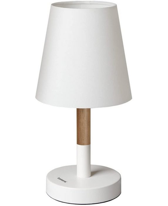 Tomons Nachttischlampe Bettschrank Stofflampenschirm Schreibtischlampe für Schlafzimmer Wohnzimmer Wohnheim