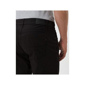 Brax Shorts schwarz regular (1-tlg)