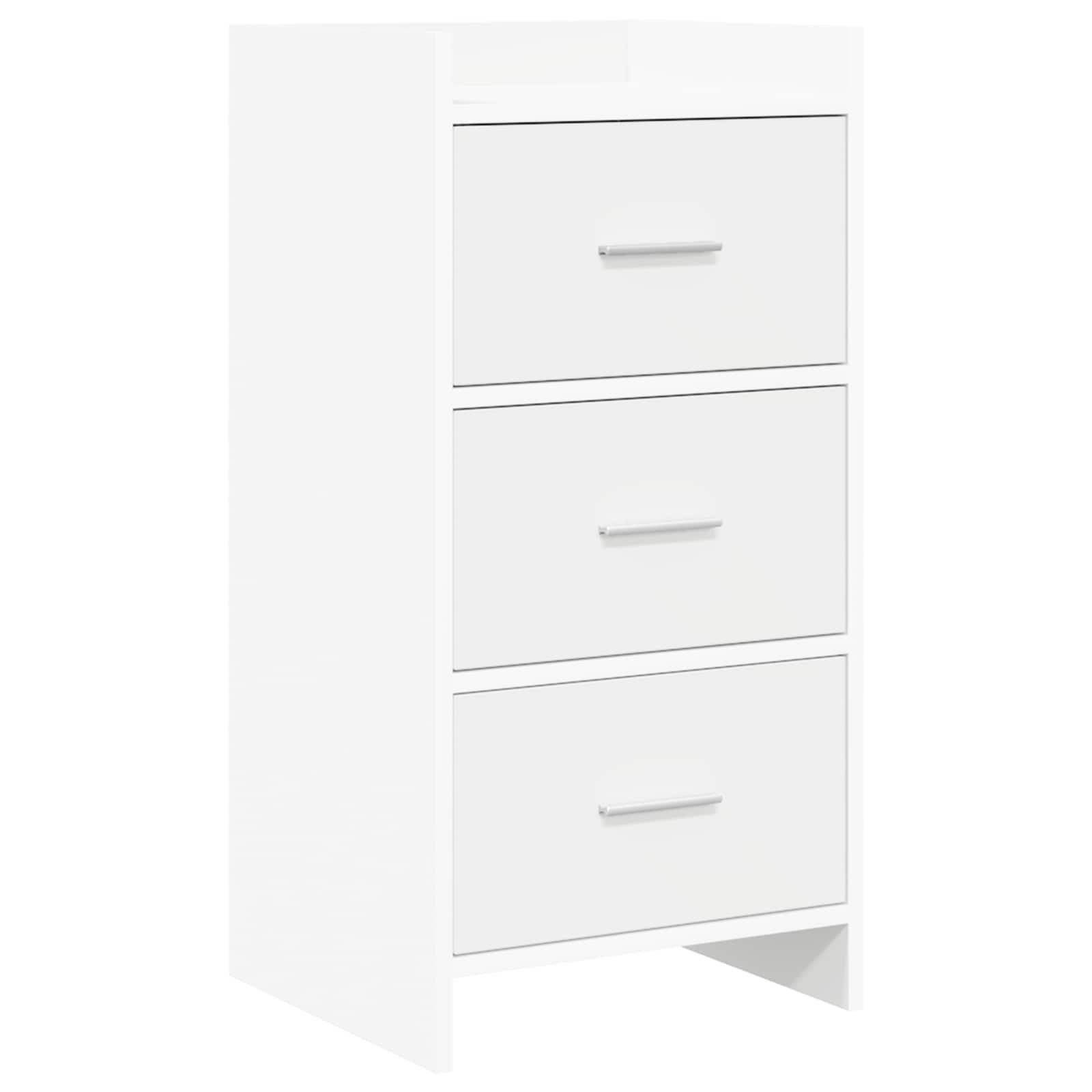 vidaXL Sideboard Sideboard Weiß 40 x 36 x 80 cm Holzwerkstoff (1 St)