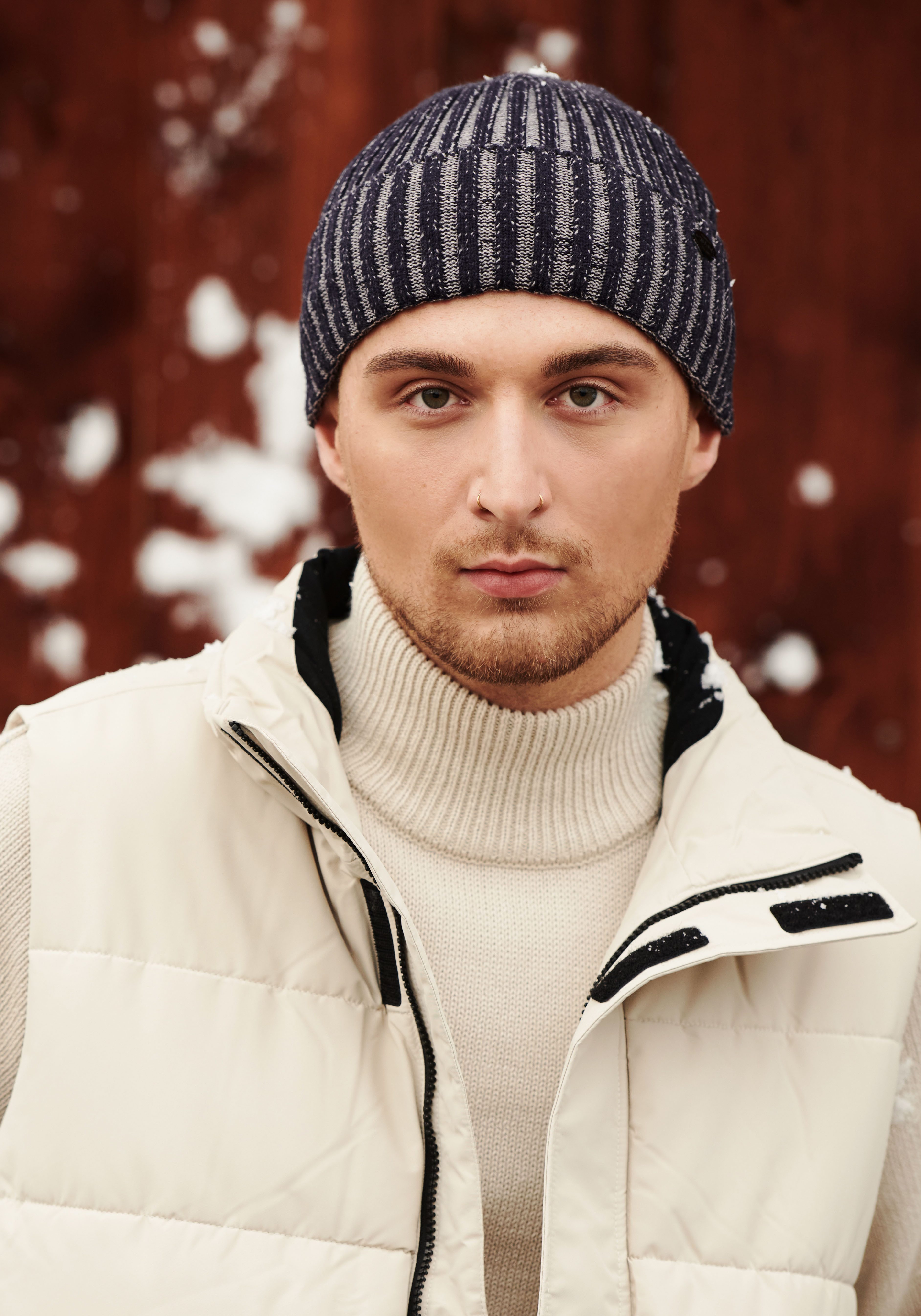 chillouts Beanie Stan Hat mit robustem Strickmuster