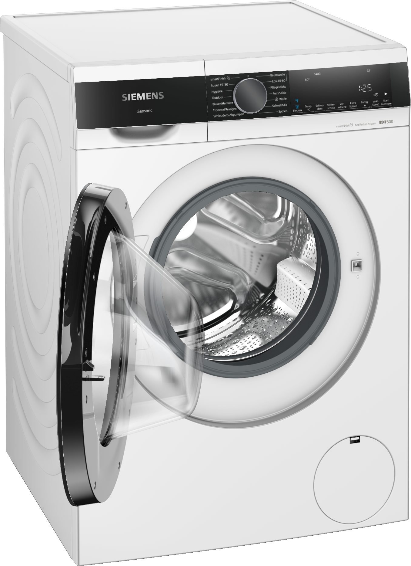 SIEMENS Waschmaschine iQ500 WG44G2Z22, 9 kg, 1400 U/min, Knitter-Programm smartFinish, Antiflecken-System, Outdoor-Programm