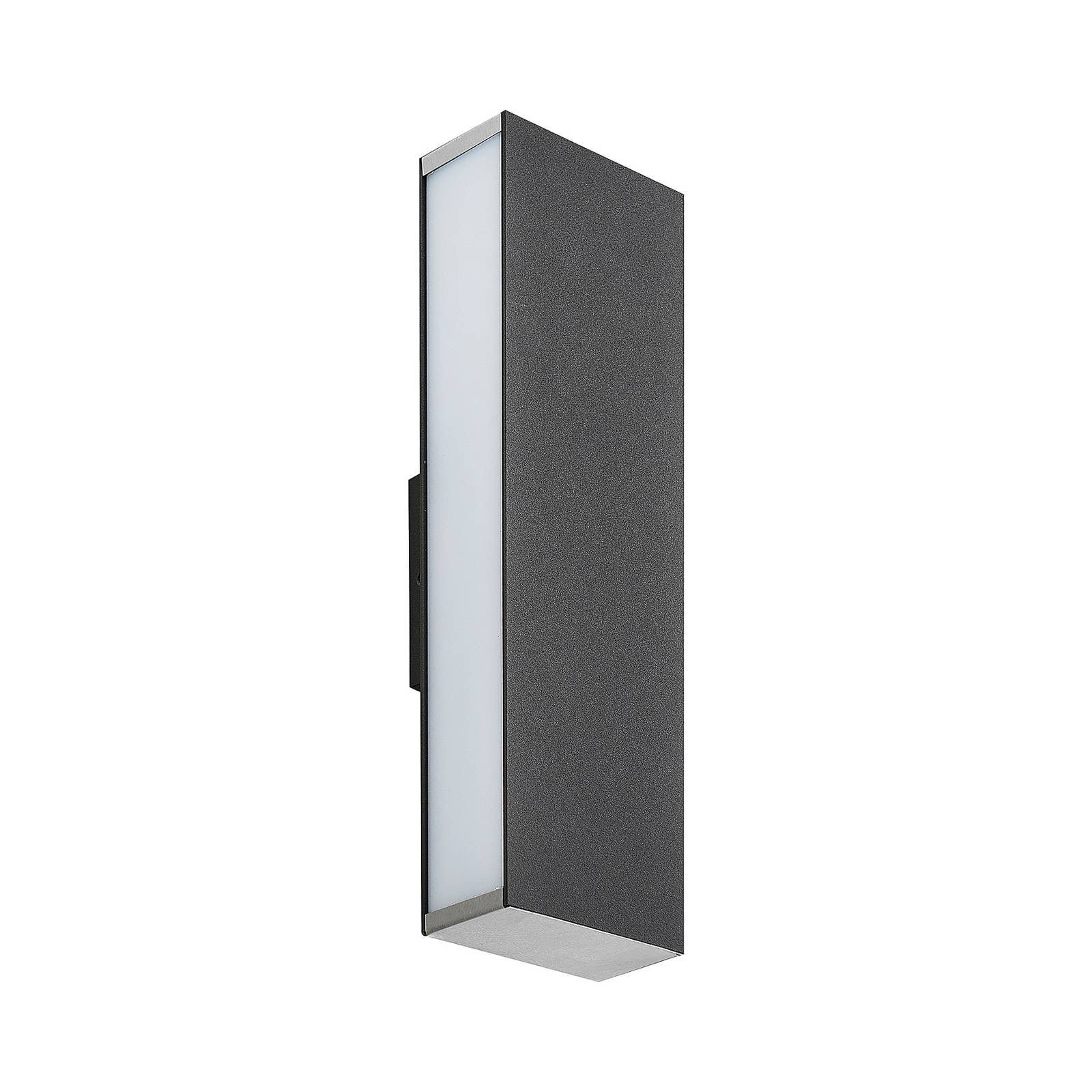 Lucande Außen-Wandleuchte Aegisa, LED 8,6 W gesamt, warmweiß