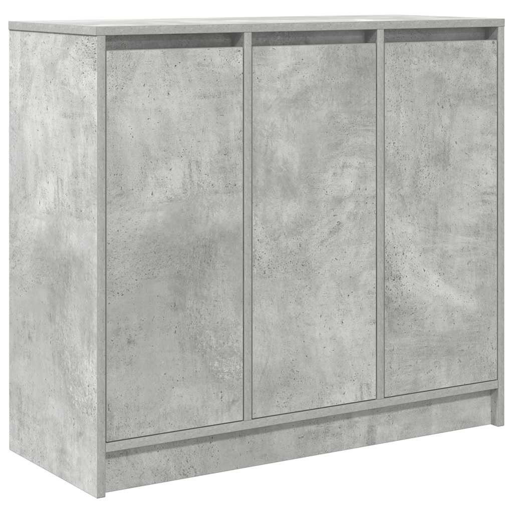 vidaXL Sideboard Sideboard Betongrau 85x34x76 cm günstig online kaufen