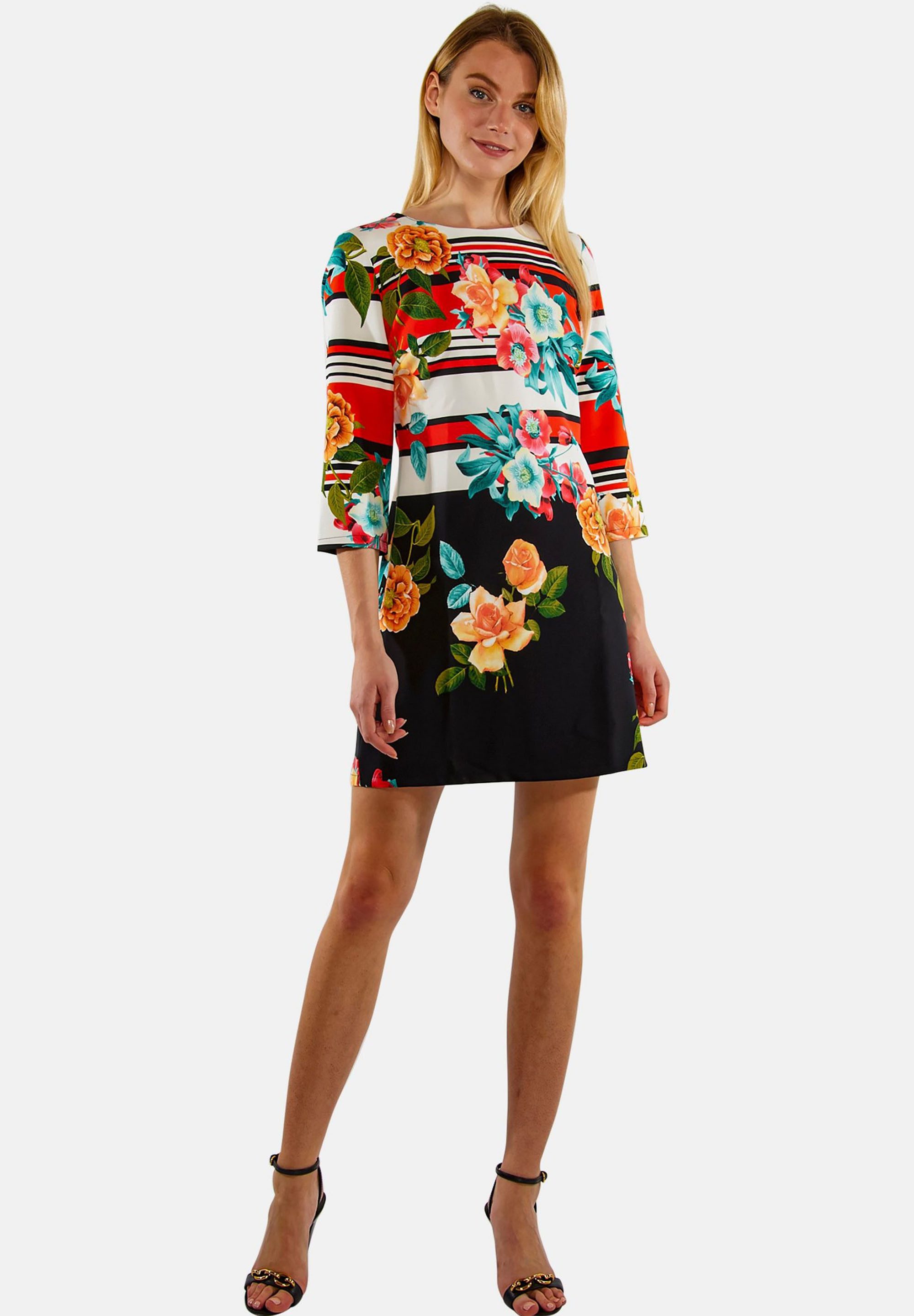 Tooche Jerseykleid Kleid "Flowerpower" (keine Angabe, 1-tlg)