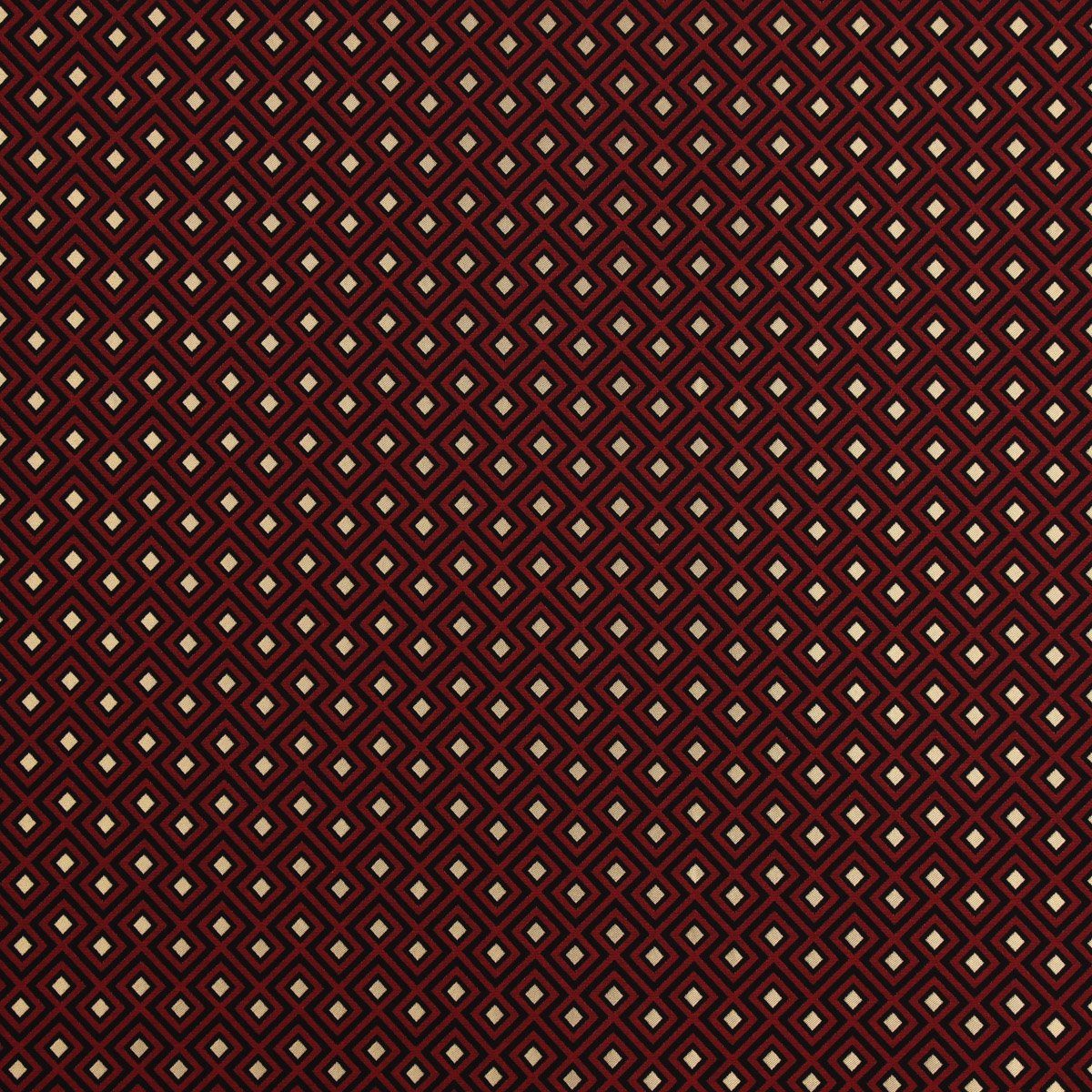 Rauten Tischläufer rot SCHÖNER Art SCHÖNER Deco goldfarbig LEBEN. LEBEN. Retro schwarz handmade Tischläufer 40x160cm,
