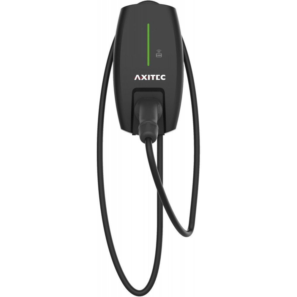 Elektroauto-Ladestation AXIbox 11K Wallbox Typ 2 11 kW 7 m - Ladestation - schwarz