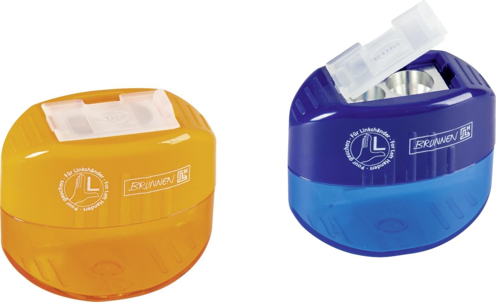 BRUNNEN Anspitzer BRUNNEN 1029842 Dosenspitzer "Office" Linkshänder 5 x 2,5 x 4 cm