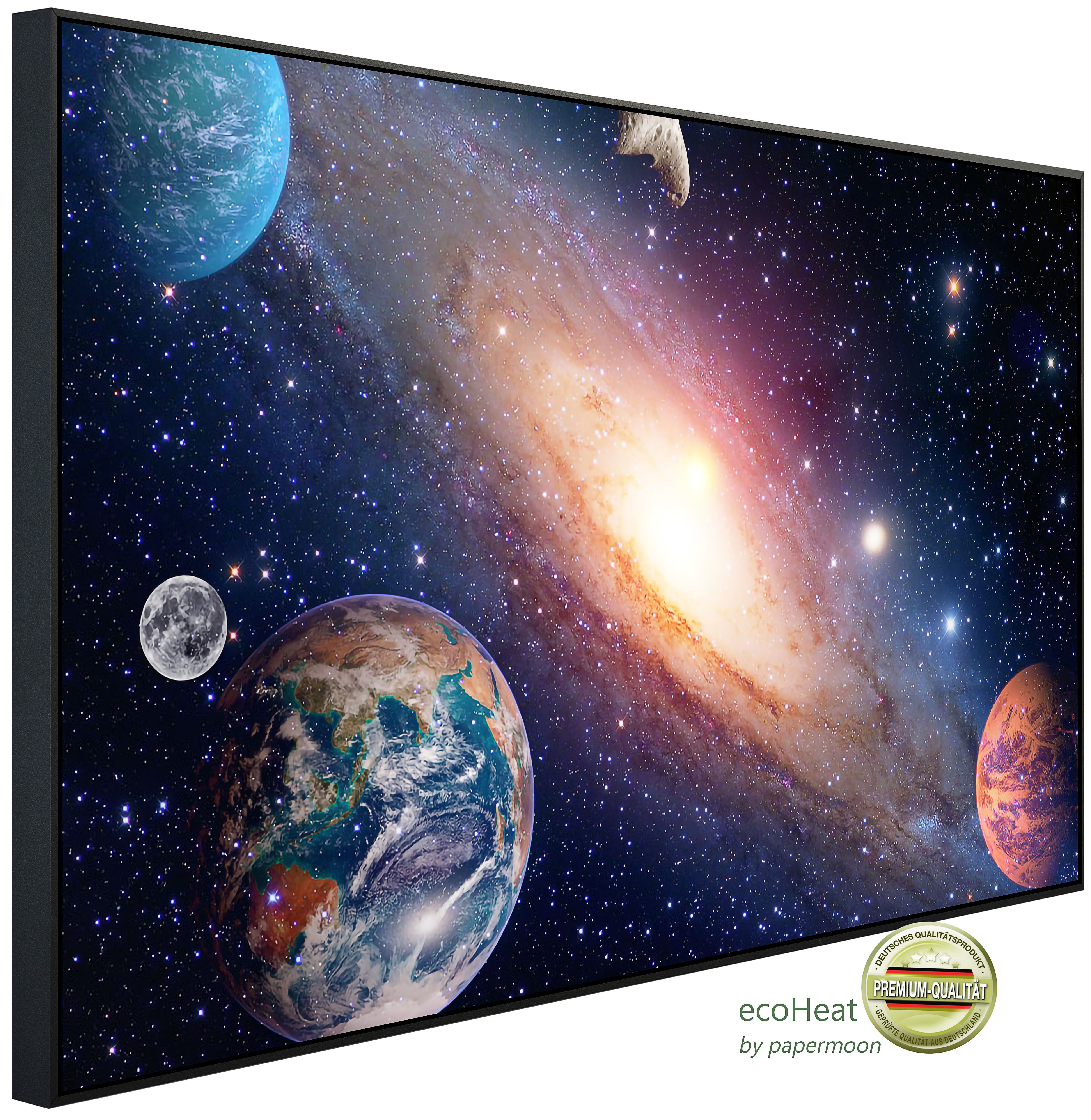 Papermoon Infrarotheizung INFRAROT-BILD-HEIZUNG, Universum, TÜV-Rheinland/GS zertifiziert, angenehme Strahlungswärme