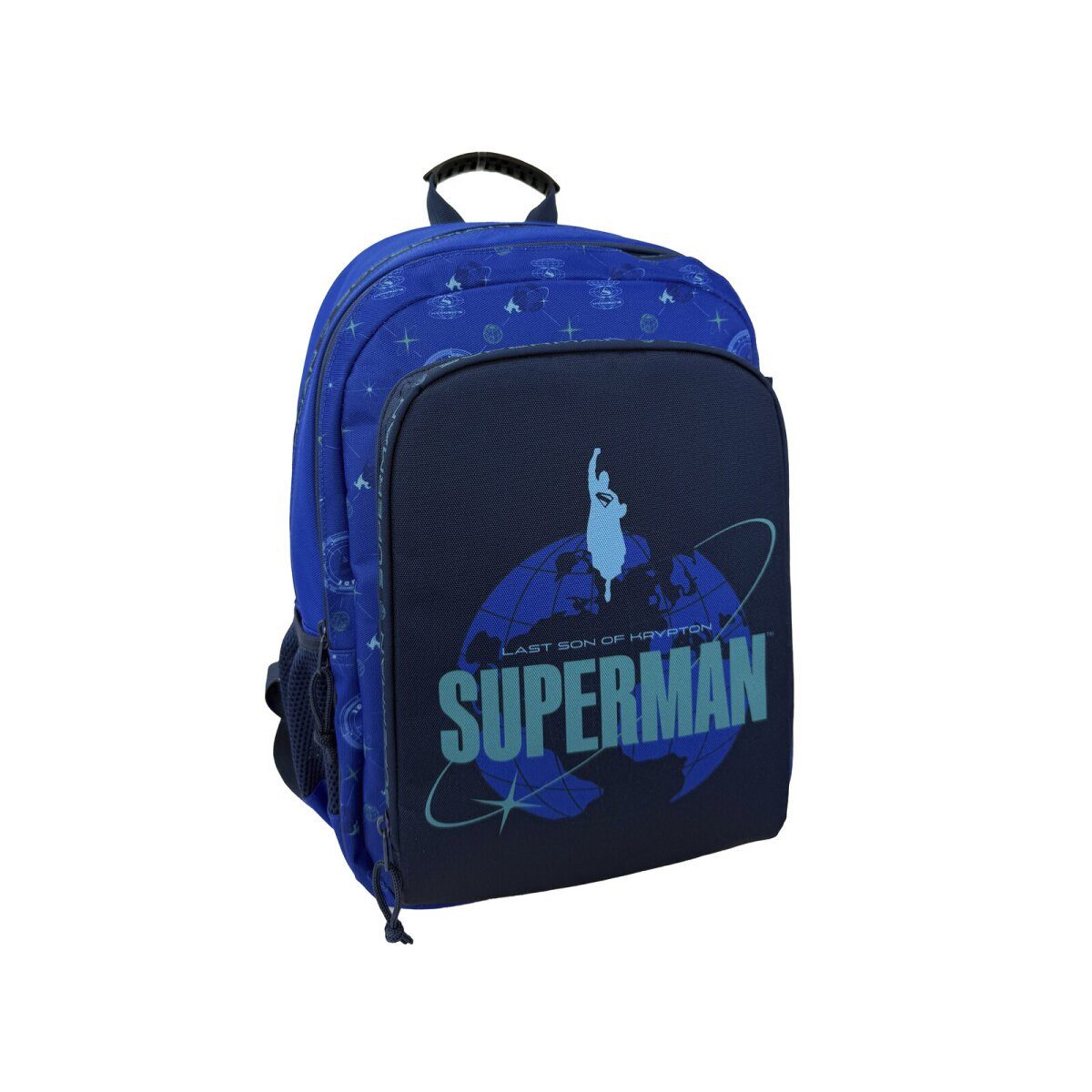 Superman Kinderrucksack Superman Rucksack 43cm Schulrucksack Blau (1-tlg)