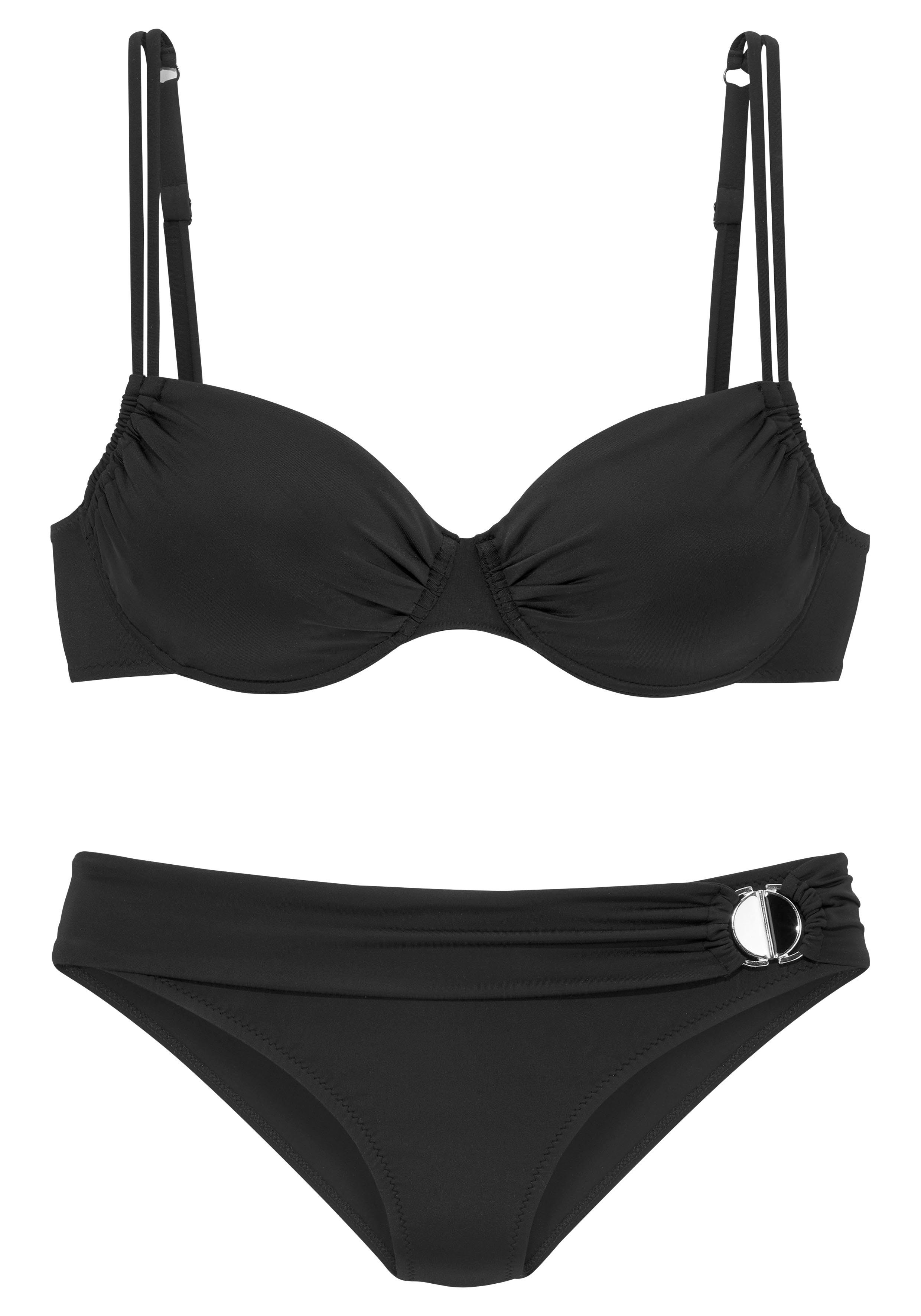 JETTE Bügel-Bikini mit Zier-Accessoire