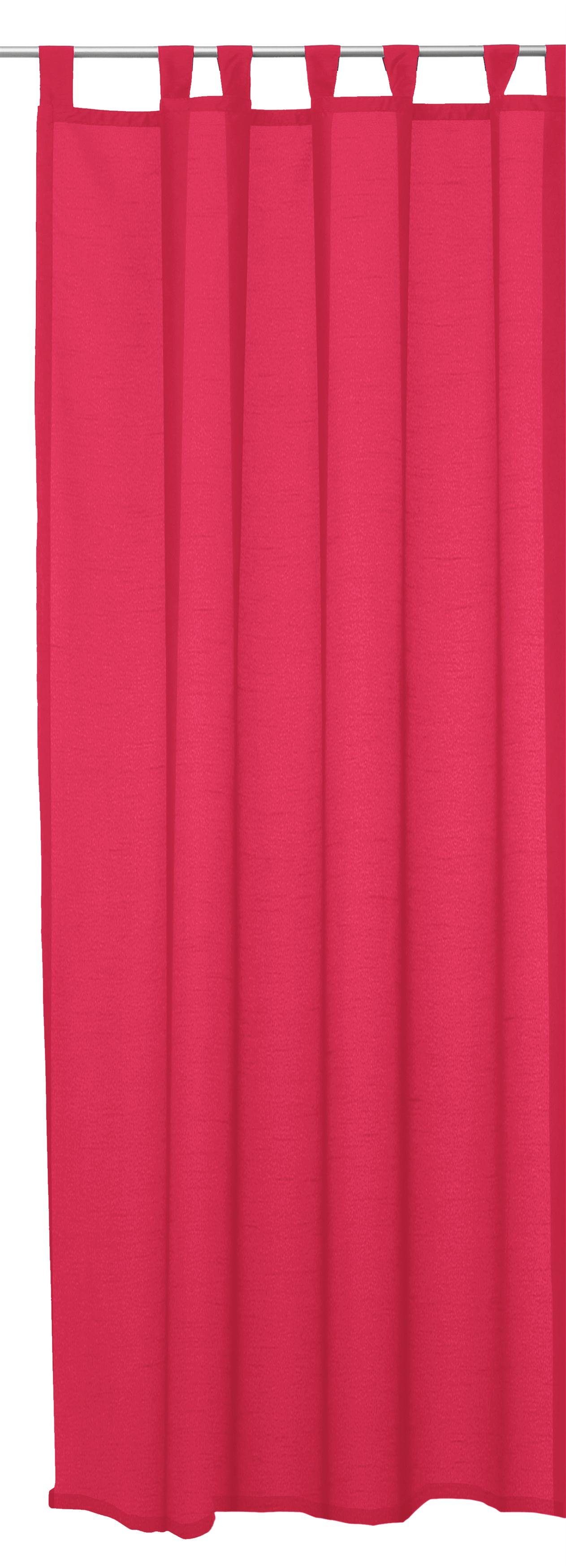 Haus und Deko Gardine Vorhang halbtransparent günstig online kaufen