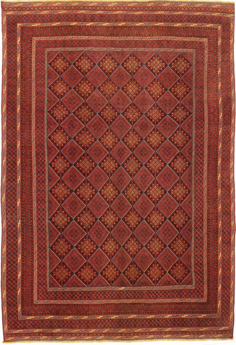 Orientteppich Nimbaft 198x283 Handgeknüpfter Orientteppich, Nain Trading, rechteckig, Höhe: 8 mm