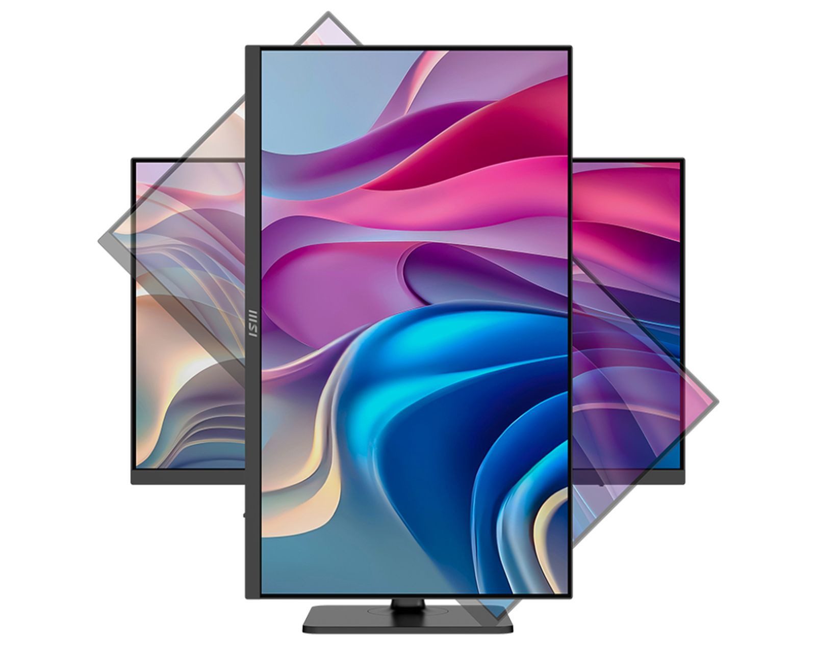 MSI Modern MD272UPHGDE 69cm (27) IPS UHD 60Hz 4ms Pivot TFT-Monitor (3840 x 2160 px, 4K Ultra HD, 4 ms Reaktionszeit, 60 Hz, IPS, Lautsprecher, HDR, Pivot, Höhenverstellbar)