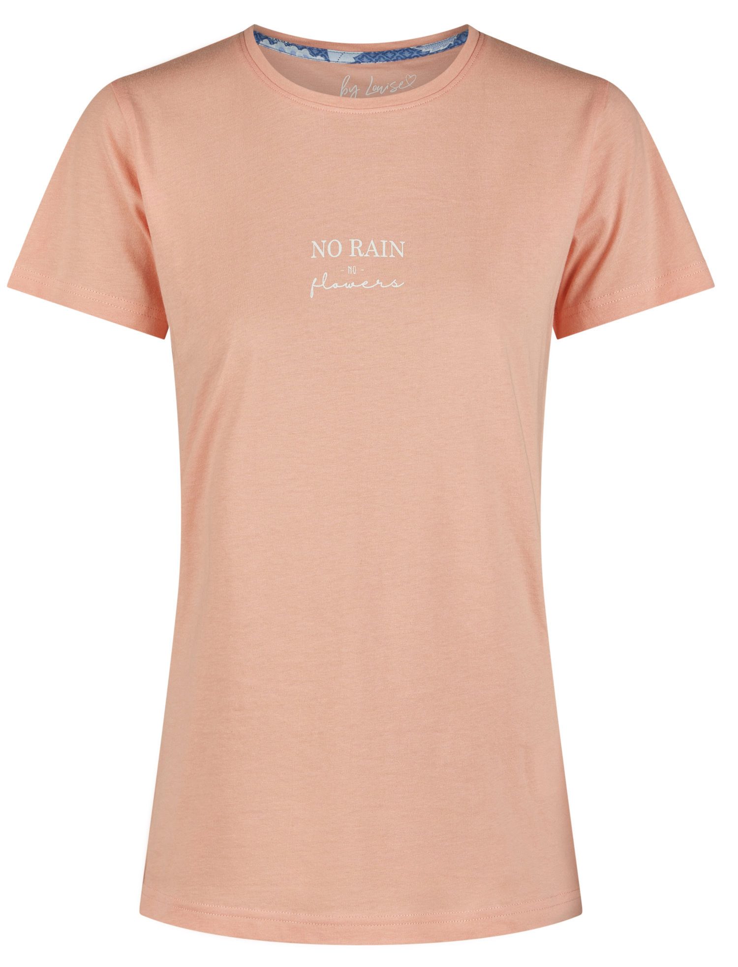 By Louise Pyjamaoberteil Damen Pyjamashirt kurzer Arm (1-tlg) Baumwolle günstig online kaufen