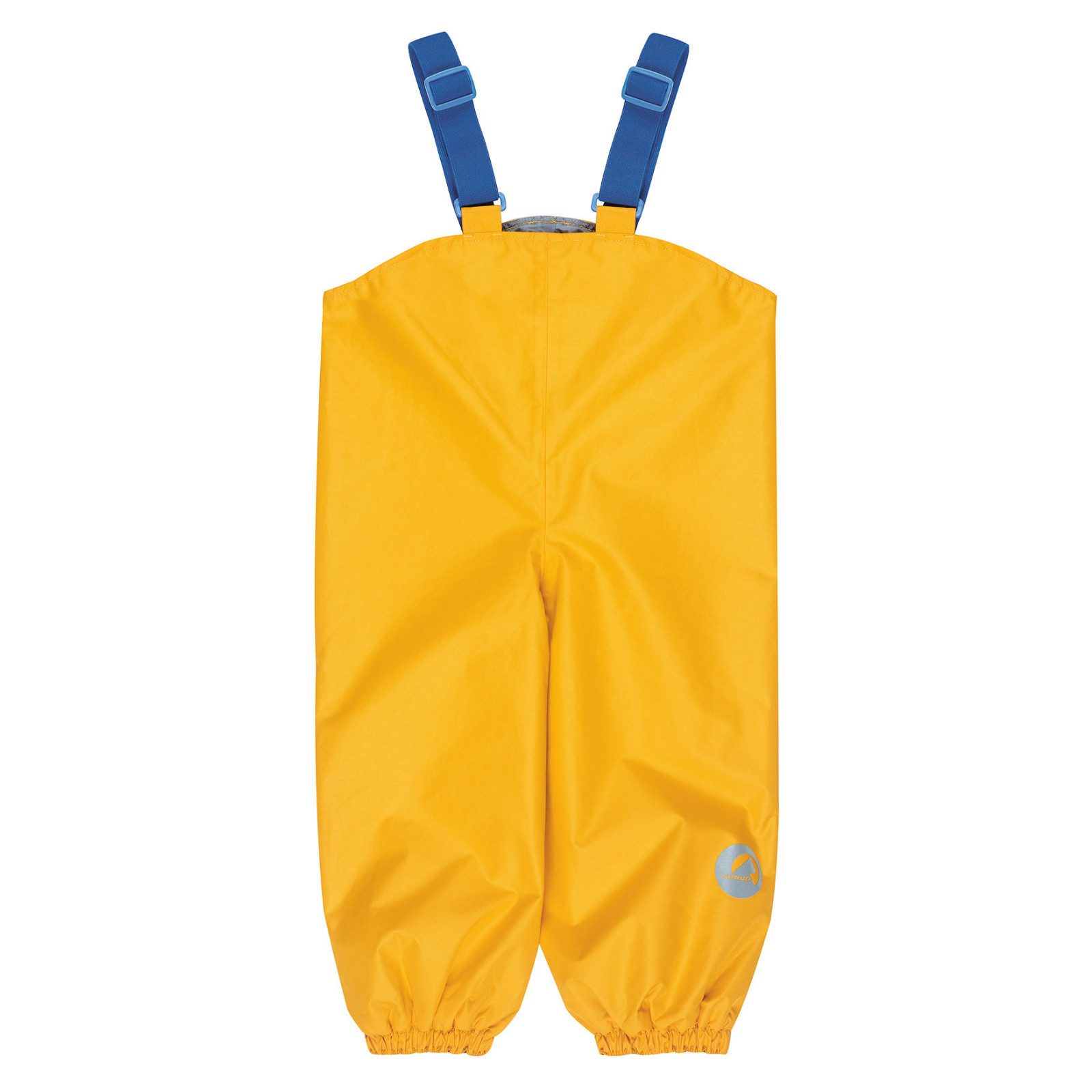 Finkid Regenhose Finkid Pullea Regenhose Yellow mit Trägern Latzhose 110/120 Latzhose winddicht wasserdicht unisex Kinderregenhose