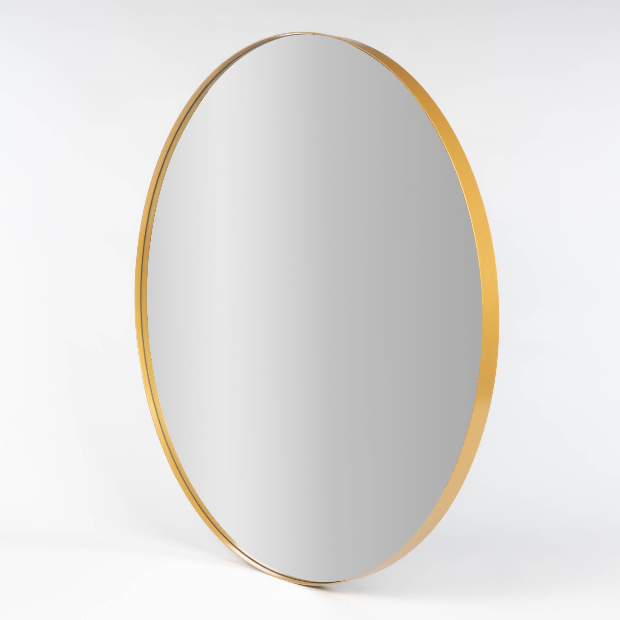 EDAXO Wandspiegel Runder Spiegel NOOR, Metallrahmen, Ø 80 cm, Hochwertiges günstig online kaufen