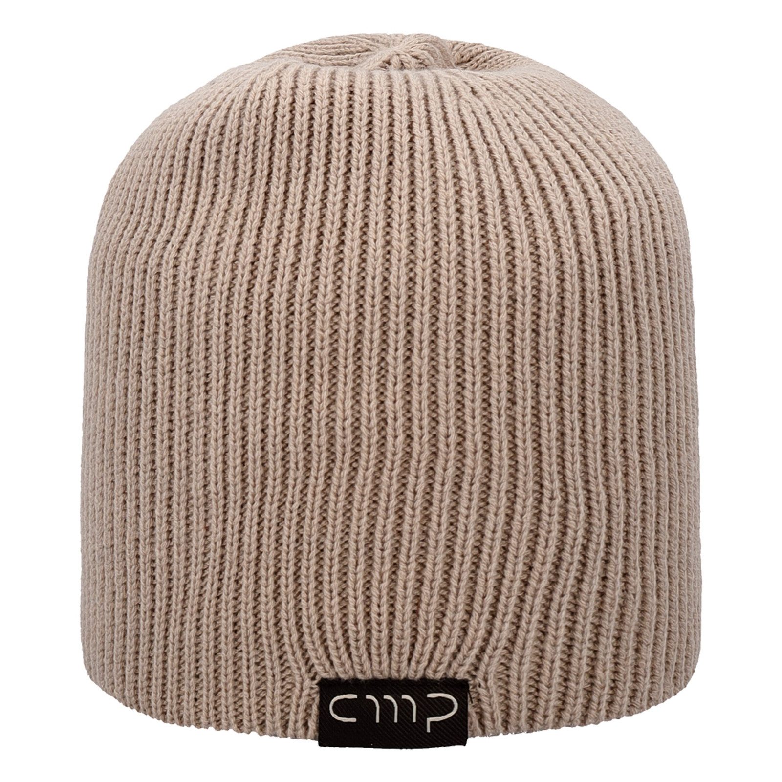 CMP Strickmütze Strickmütze mit aufgenähtem Markenlogo