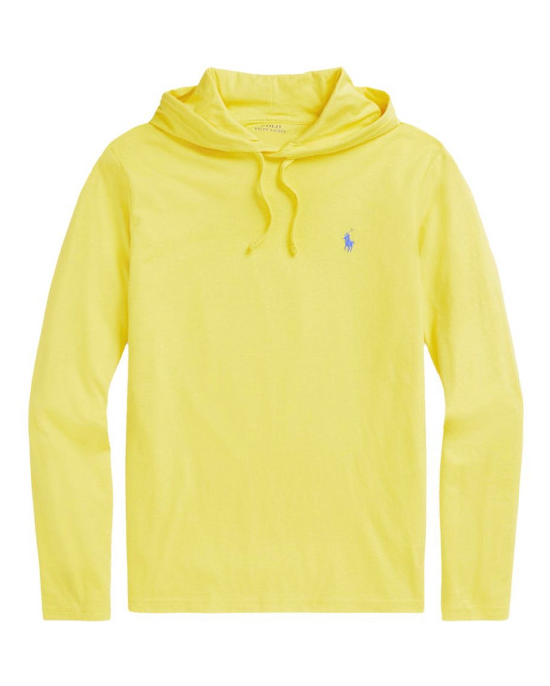 Polo Ralph Lauren Langarmshirt Herren Kapuzen Shirt Longsleeve Hooded T-shirt mit Kapuze und Kordelzug, Leicht, weich und angenehm