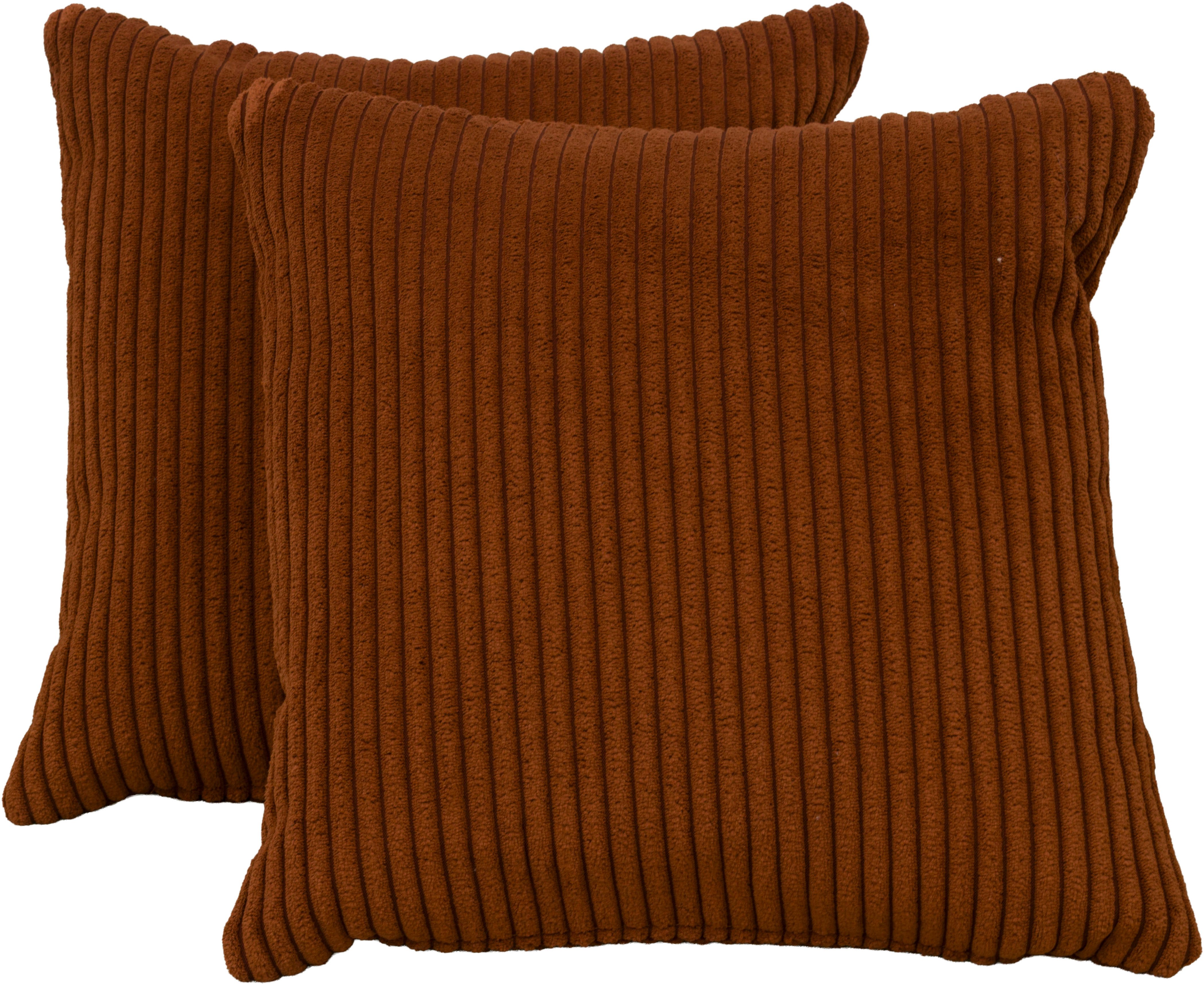 OTTO home Dekokissen Egedal, Dekokissen mit Füllung, 2er oder 4er Set, je 40x40 cm
