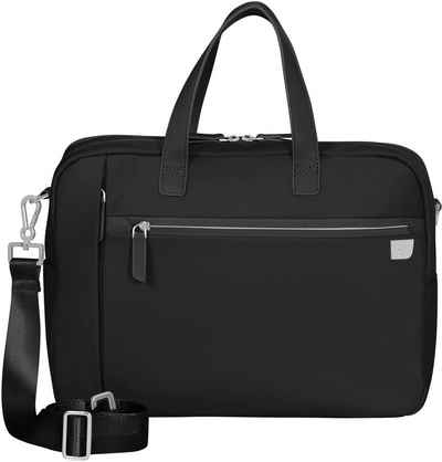 Samsonite Laptoptasche Eco Wave, mit 15,6-Zoll Laptopfach; enthält recyceltes Material