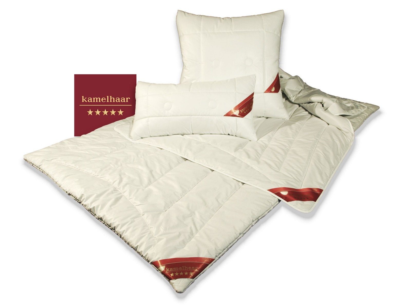 Garanta Naturhaarbettdecke Kamelhaar Duo-warm Steppbett Winterdecke warm, Füllung: Kamelhaar, hergestellt in Deutschland