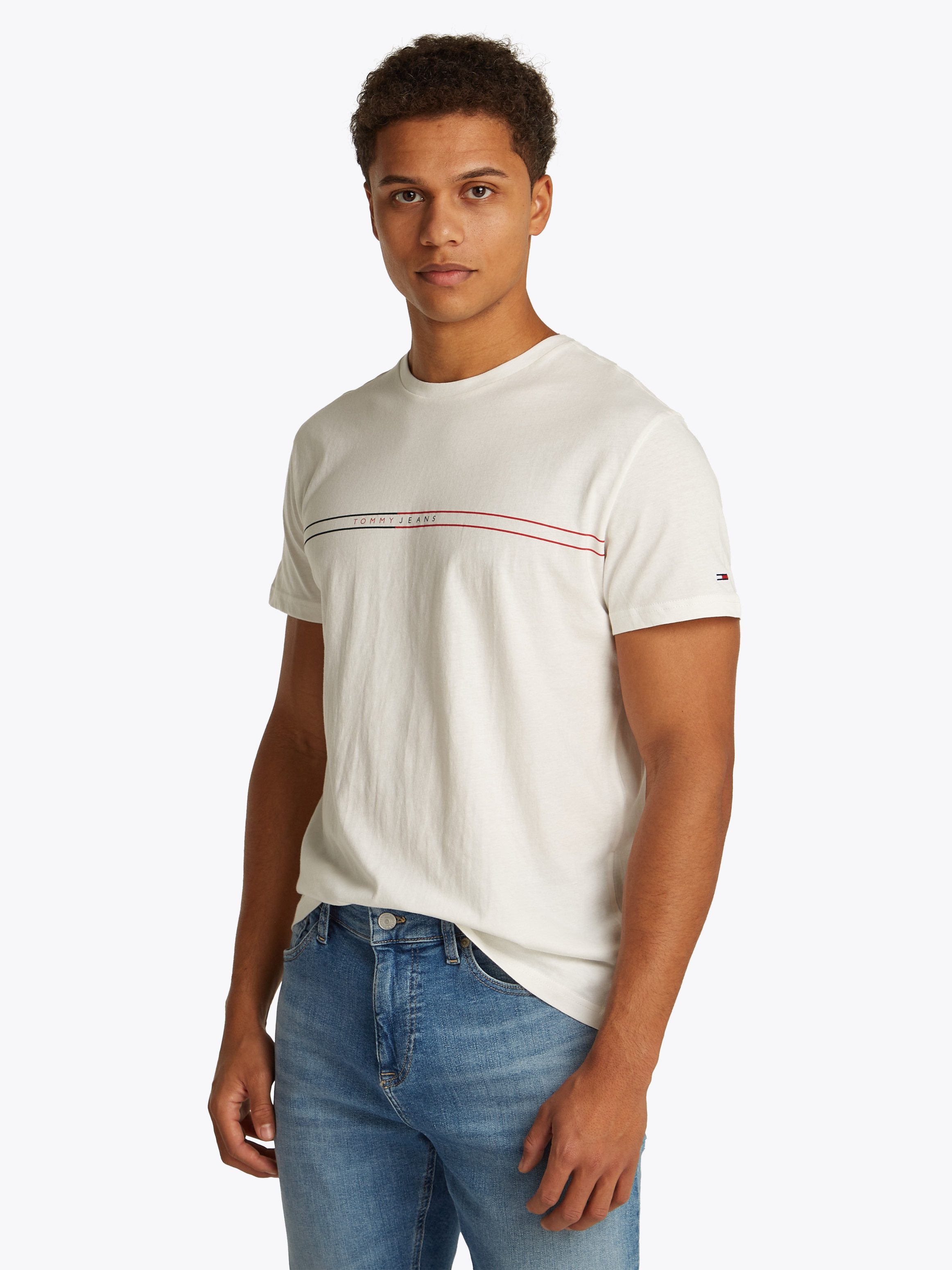 Tommy Jeans T-Shirt TJM SLM ENTRY GRPHC T EXT 2 PCK (Packung, 2-tlg., 2er) günstig online kaufen