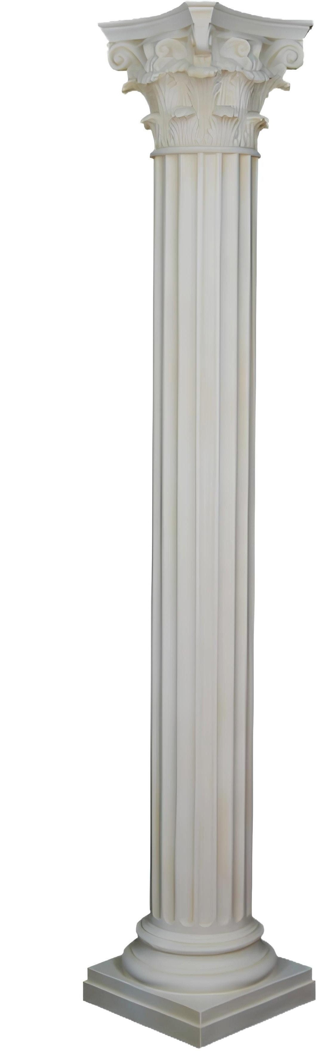 Xlmoebel Dekosäule Moderne Spalte Antike Säule Dekorativer Blumenständer Standfuß Podest (Säule Material : Kunststoff 224 cm Höhe), Hergestellt in Europa