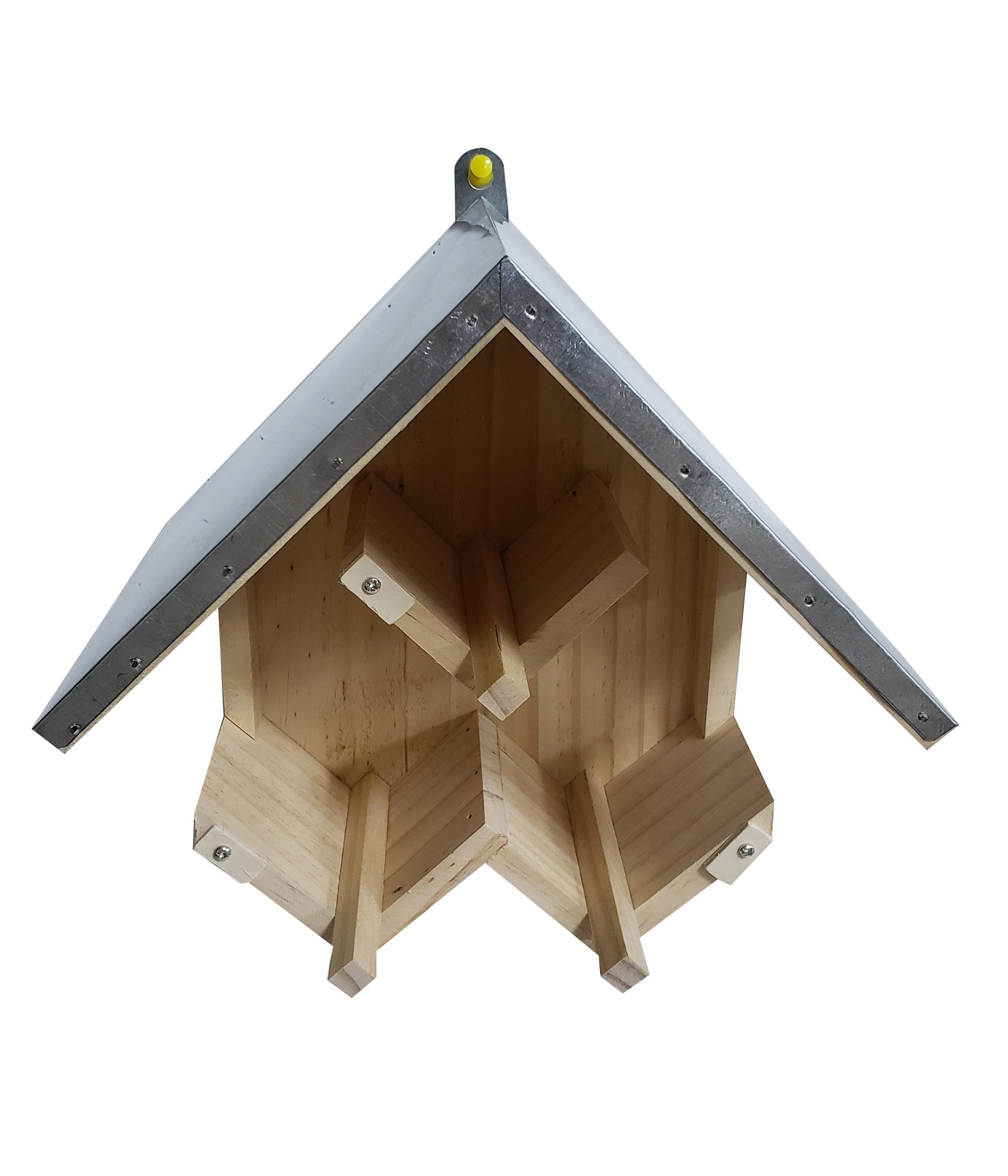 Vogelhaus Natura Premium Erdnussbutter Futterstation Triple, 24 x 16 x 16 cm