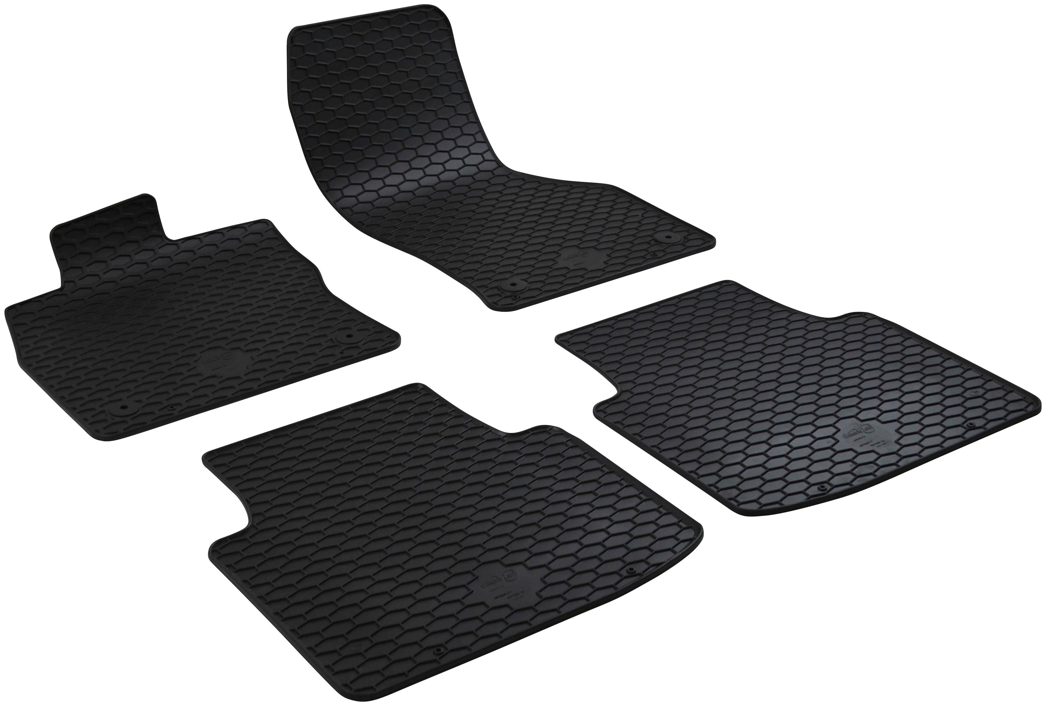 WALSER Passform-Fußmatten (4 St), für VW Arteon Schrägheck, für VW Arteon 04/2017-Heute