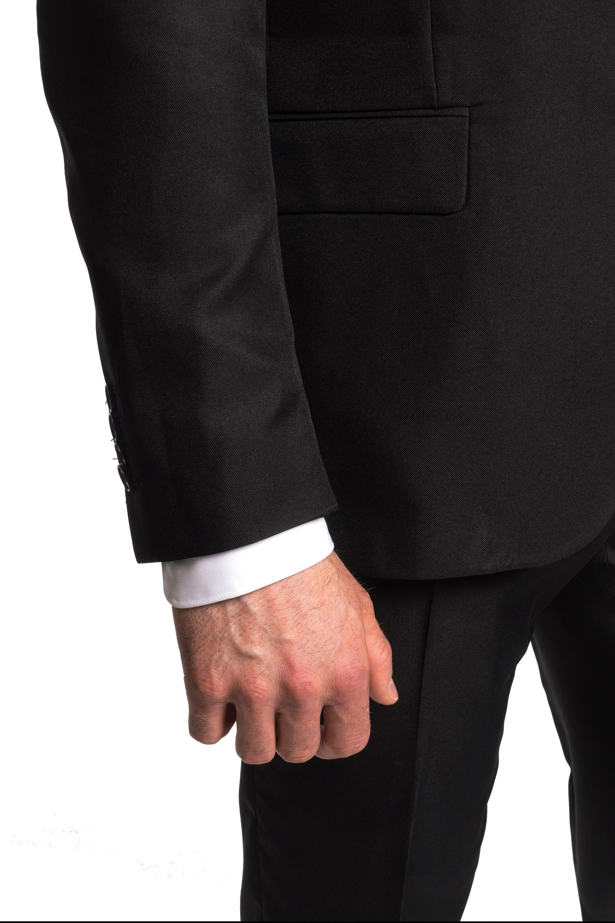 Hirschthal Anzugsakko Herren 2-Knopf Sakko Regular-Fit eleganter Look