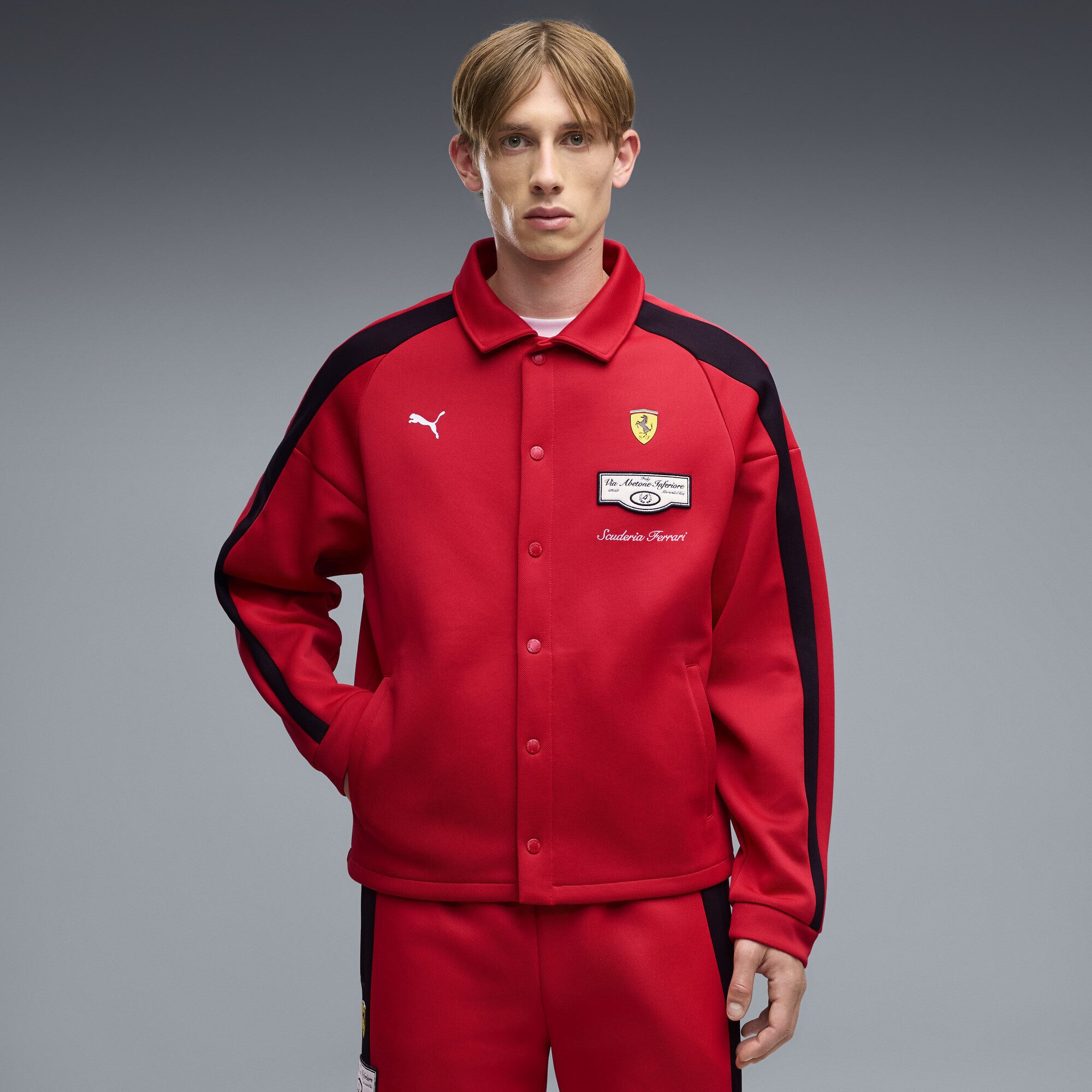 PUMA Sweatjacke Ferrari T7 Trainingsjacke Herren