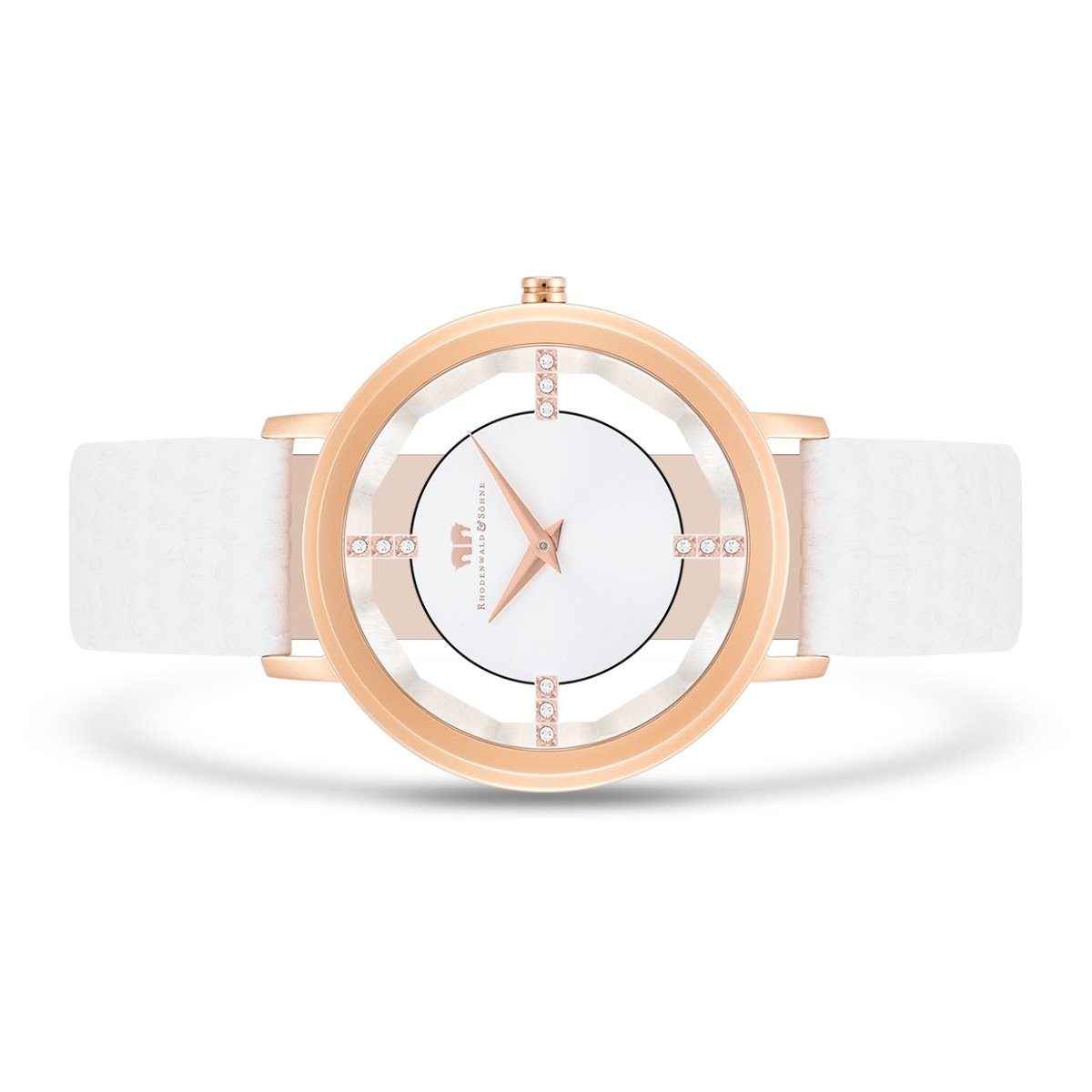 Rhodenwald & Söhne Quarzuhr Lucrezia roségold, mit Quarzwerk günstig online kaufen