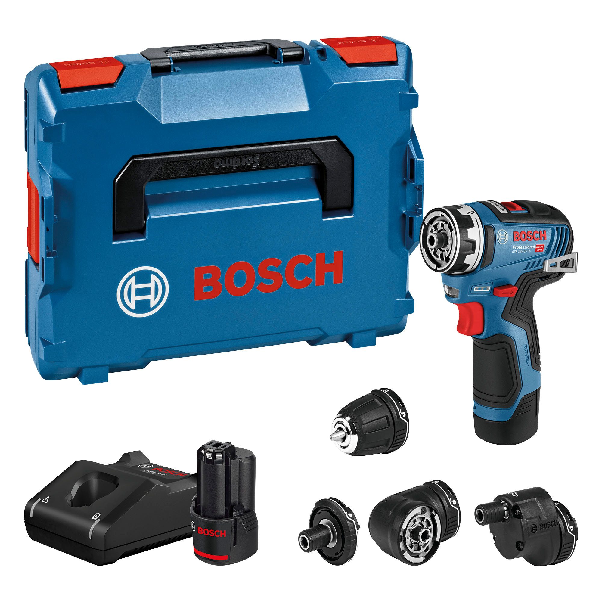 Bosch Professional Akku-Bohrschrauber »GSR 12V-35 FC PROFESSIONAL« mit Akku und Ladegerät, max. 1750 U/min