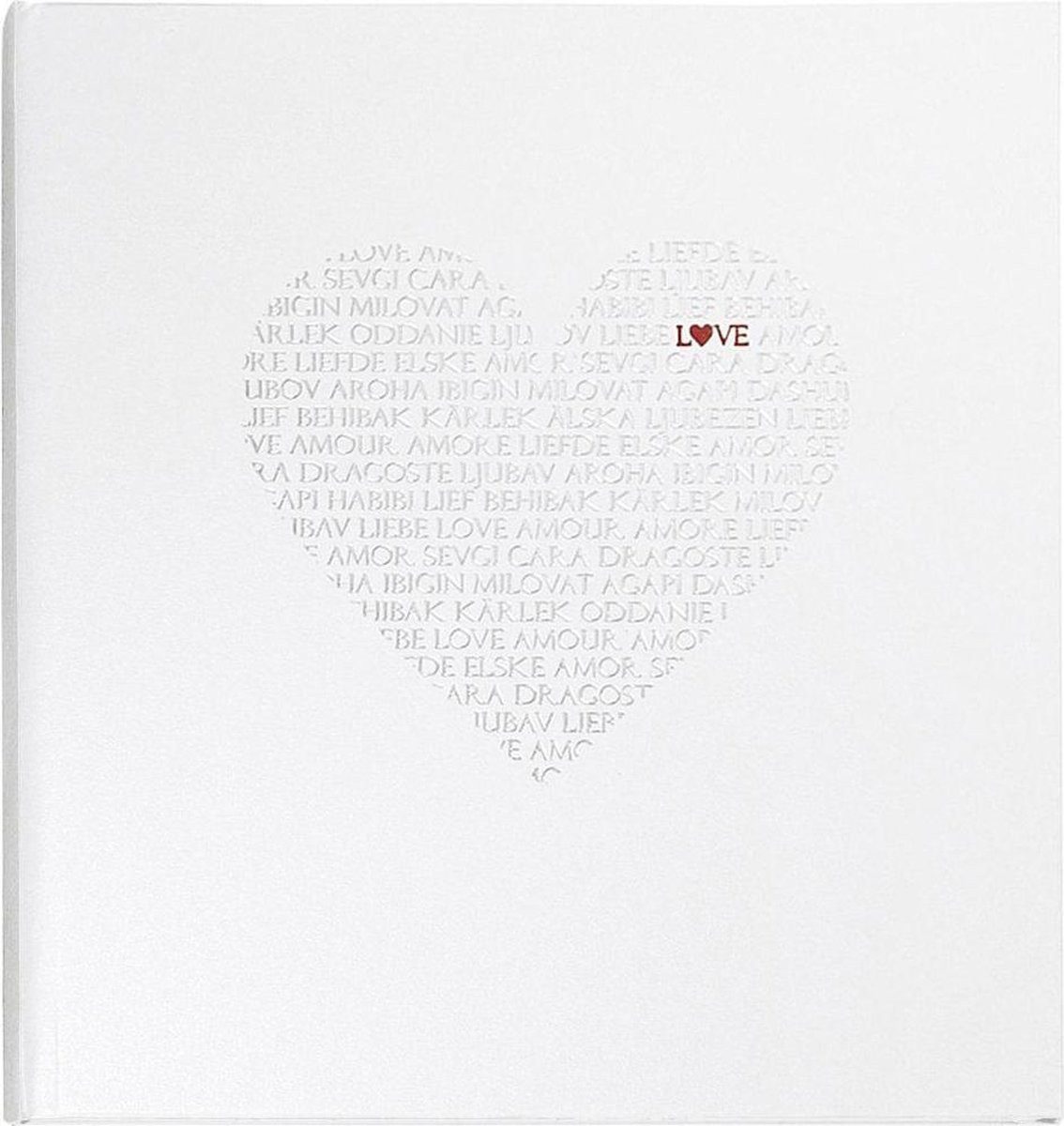 Goldbuch Gästebuch GOL-48080 Empfangsbuch LOVE
