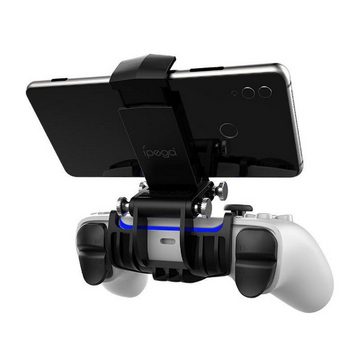 iPega Halterung für PS5 Controller/Gamepad und Smartphone Schwarz Halterung, (1-tlg)
