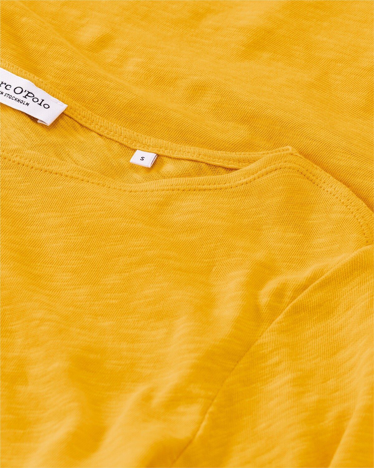 Marc O'Polo T-Shirt Gelb Halbarm-Shirt