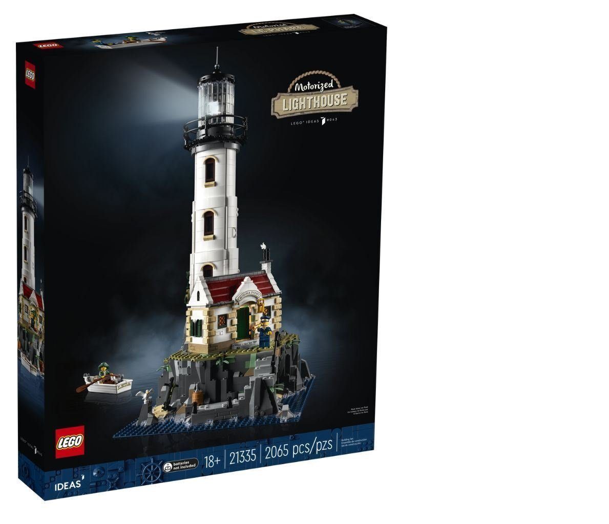LEGO® Ideas 21335 - Motorisierter Leuchtturm Spielbausteine, (2065 St)