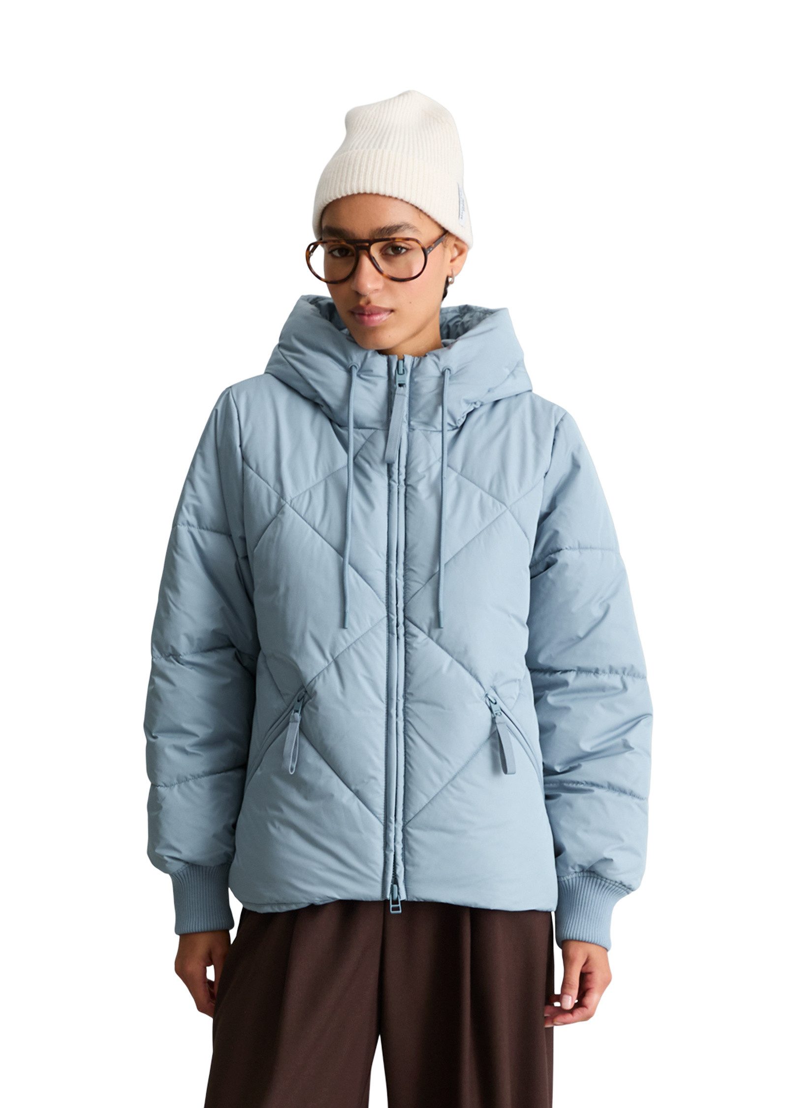 Marc O'Polo DENIM Outdoorjacke aus recyceltem Polyester