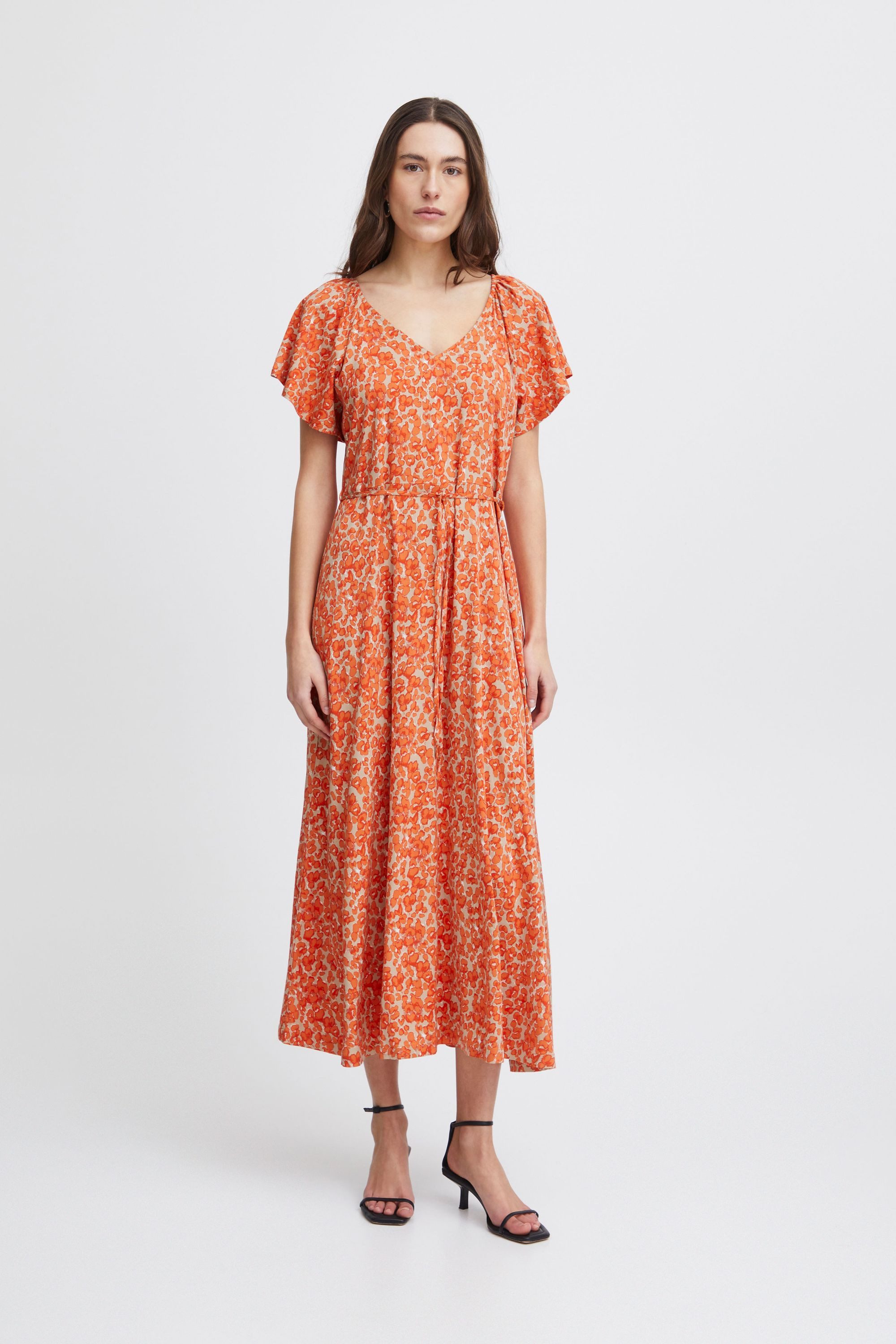 Ichi Maxikleid IHAYA DR4 Luftiges Midi-Kleid günstig online kaufen