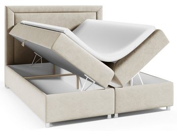 Best for Home Boxspringbett Trinity K3, mit Bettkasten und Topper