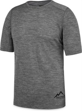 normani Thermounterhemd Herren Merino-Set T-Shirt und Unterhose Thermounterwäsche Skiunterwäsche Funktionsunterwäsche 100% Merinowolle