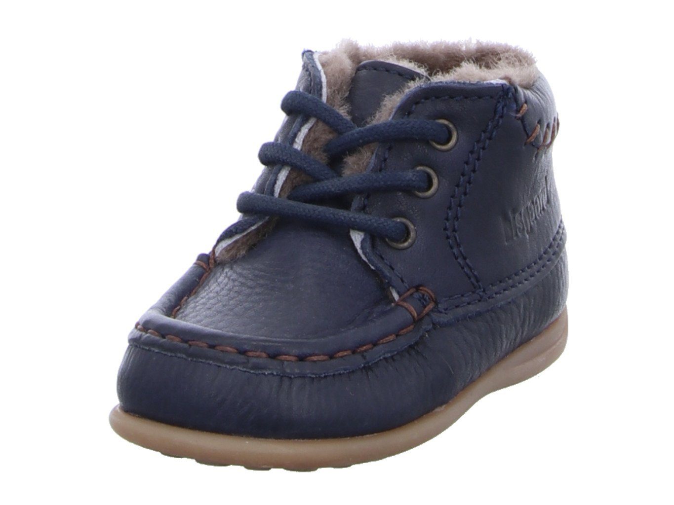 Bisgaard Lauflernschuhe gefüttert Unisex blau Lauflernschuh