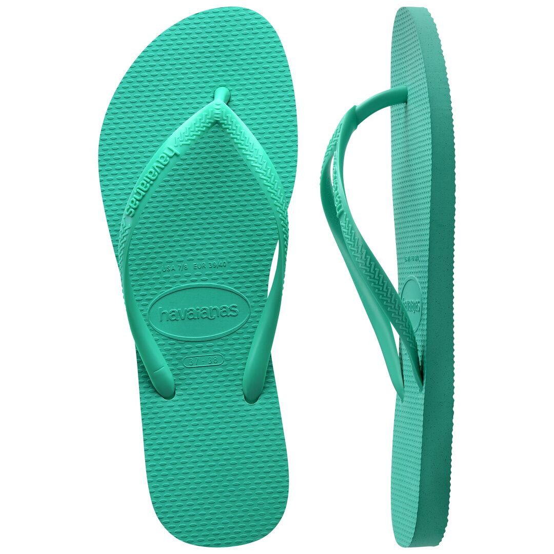 Havaianas Havaianas Slim Zehentrenner grün 35 günstig online kaufen