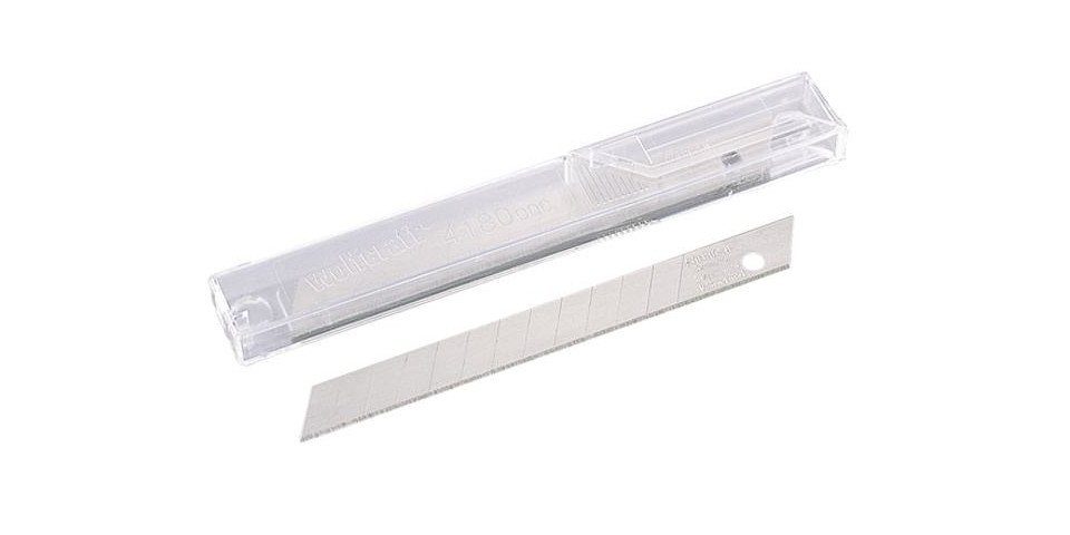 Wolfcraft Cuttermesser Wolfcraft Hakenabbrechklingen 9 mm 5 Stück