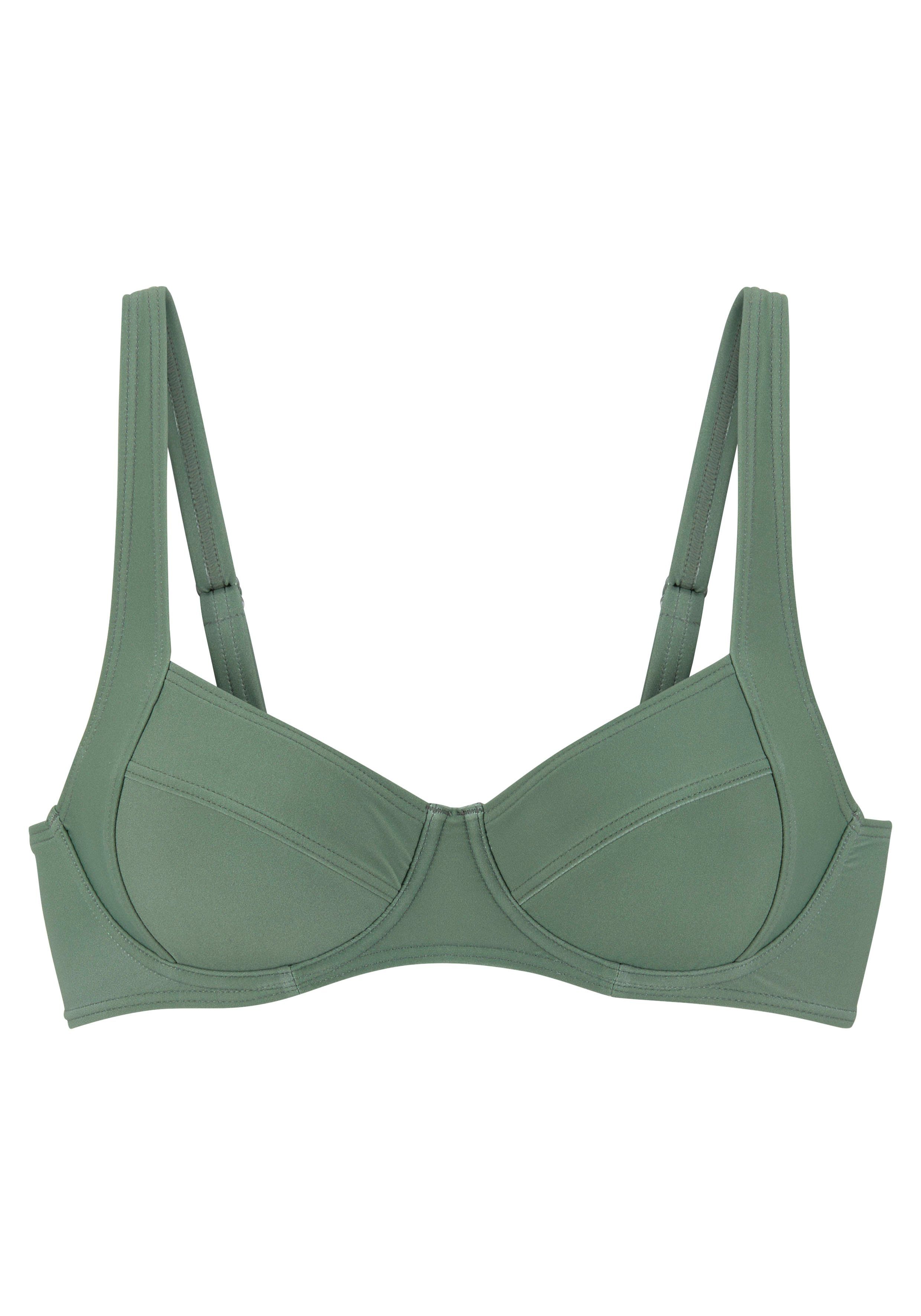 LASCANA Bügel-Bikini-Top Lolo in modischer Schnittform mehr