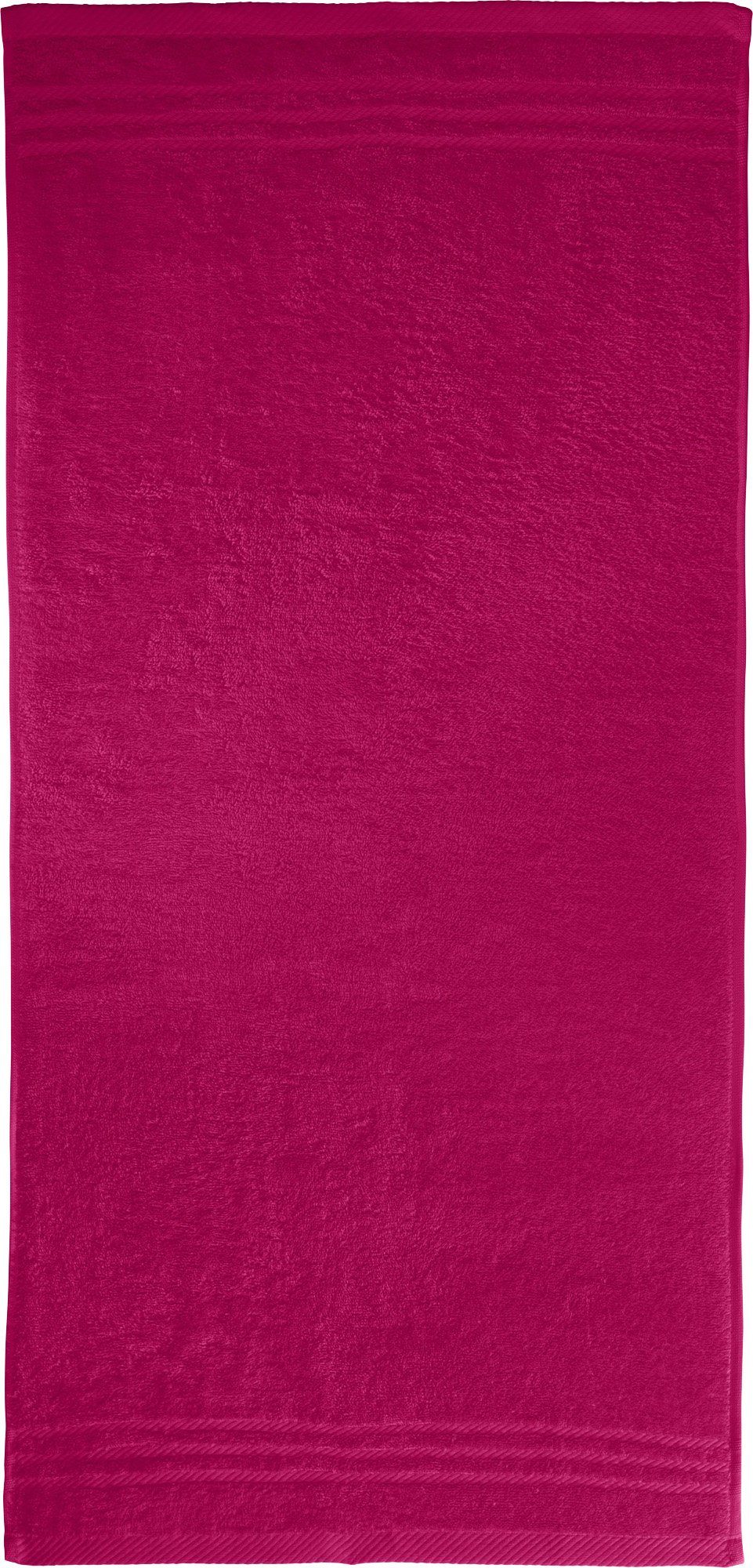 REDBEST Handtuch Handtuch, Frottier (1-St), Walk-Frottier Uni fuchsia