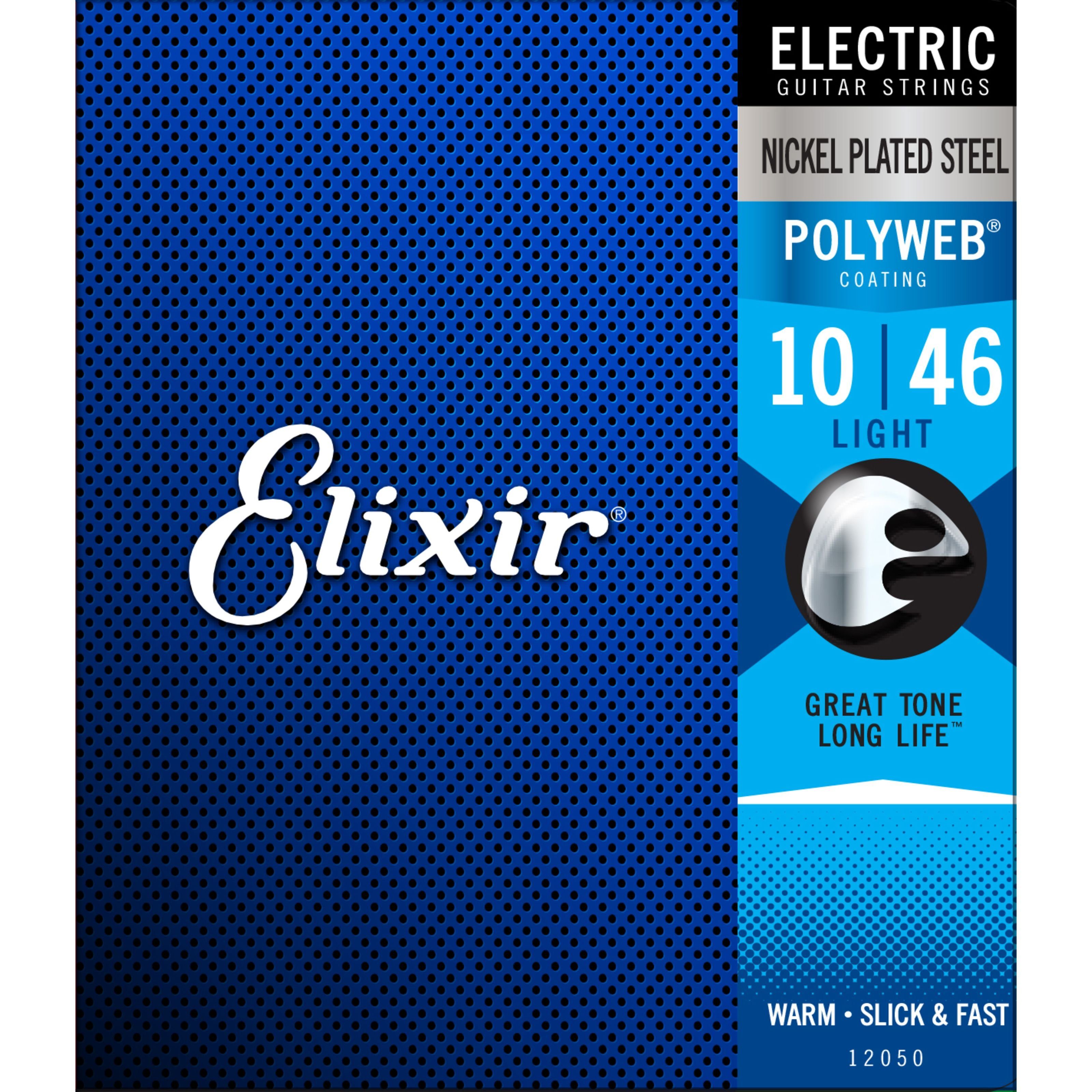 Elixir Saiten, 12050 Polyweb Electric 10-46 - E-Gitarrensaiten